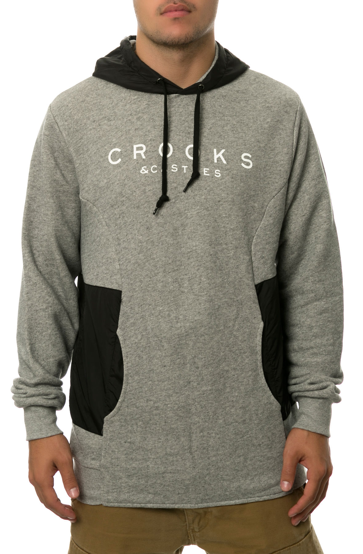 Lyst - Crooks And Castles The Armstrong Pullover Hoody in Gray for Men