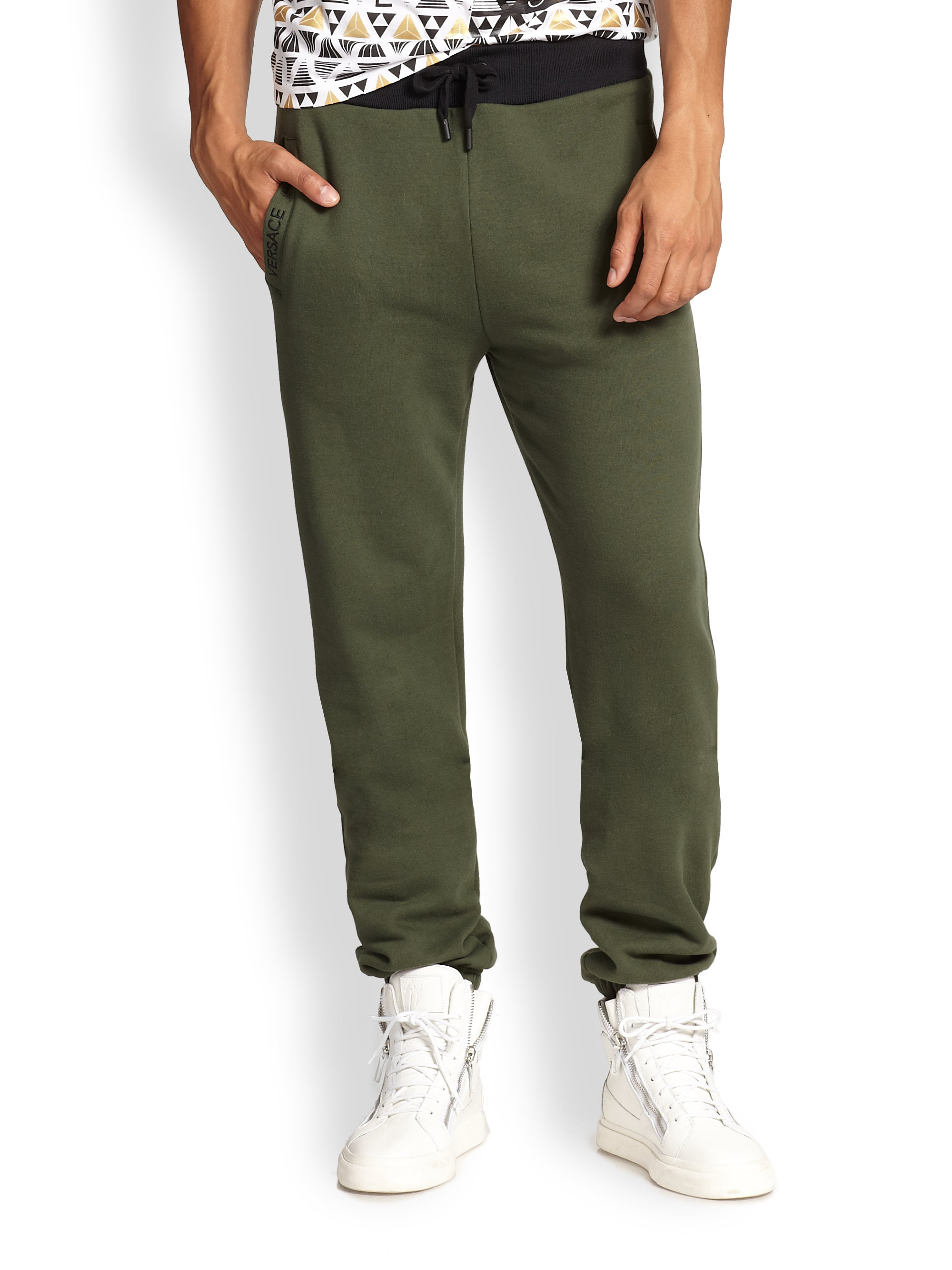 mens versace sweatpants