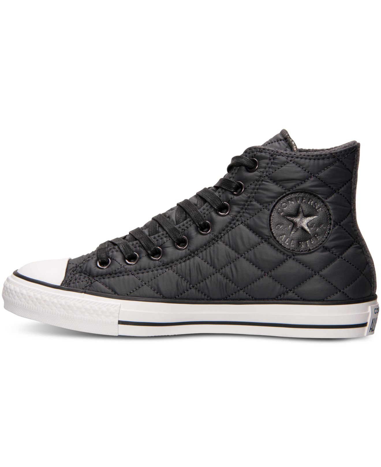 Converse Unisex Chuck Taylor Hi Quilted Nylon Casual Sneakers From ...