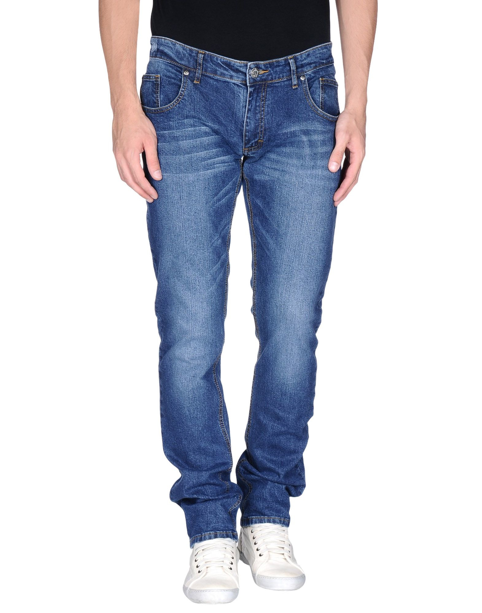 Lyst - Beverly Hills Polo Club Denim Trousers in Blue for Men