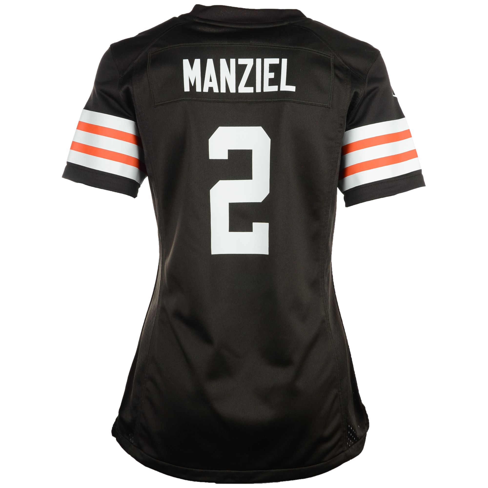 men\u0026#39;s cleveland browns johnny manziel nike brown game jersey  