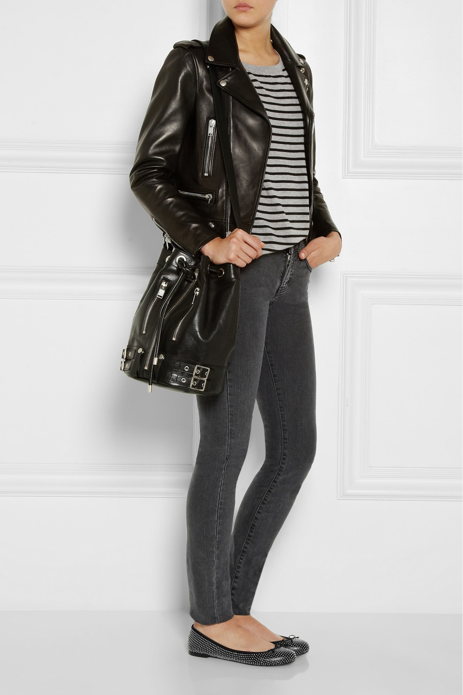 saint laurent flats sale