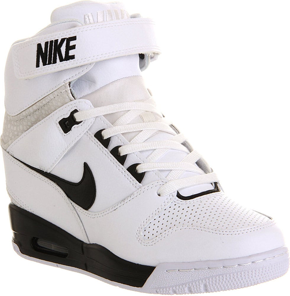 Nike Air Revolution Sky Hi High Top in White (sky) | Lyst