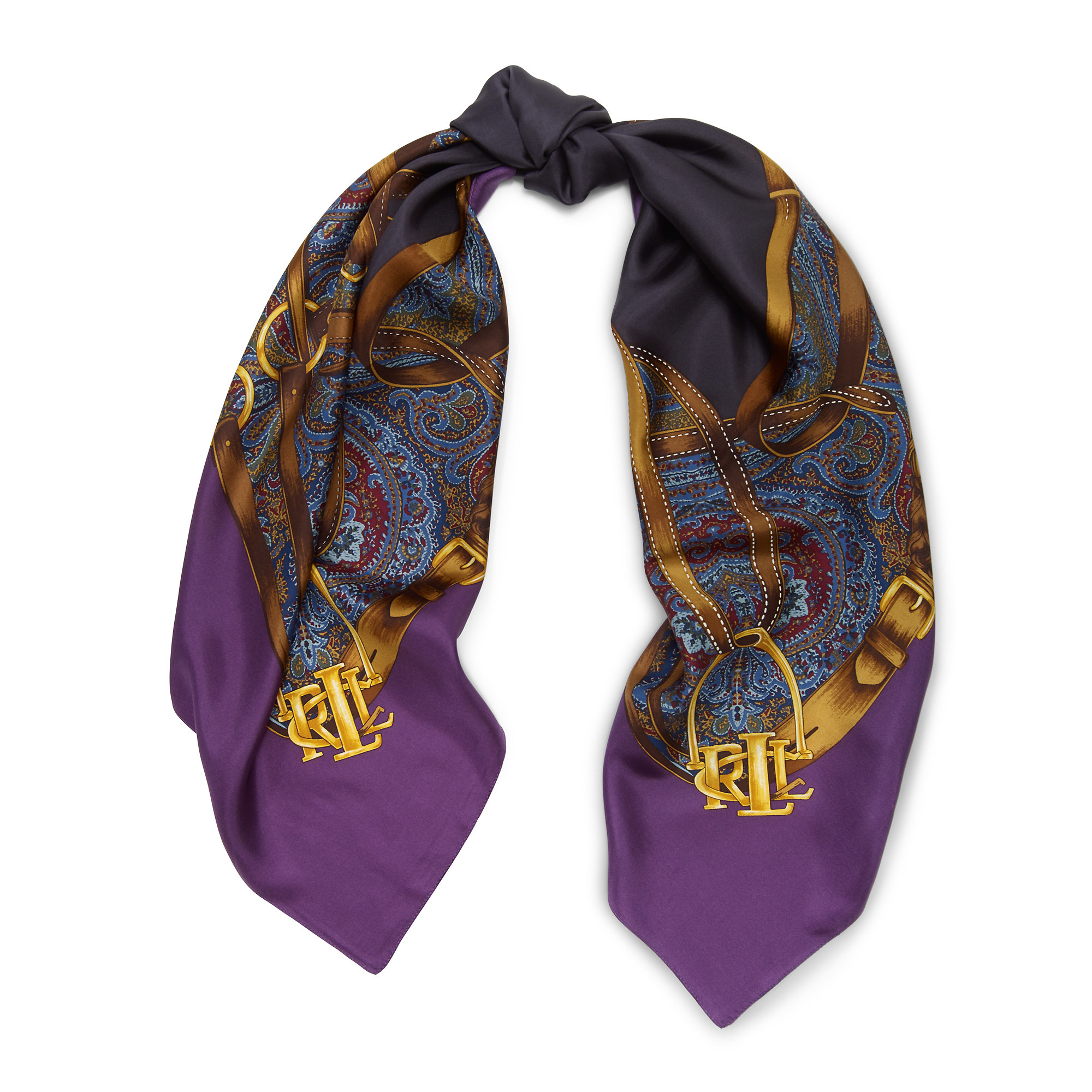 ralph lauren black scarf