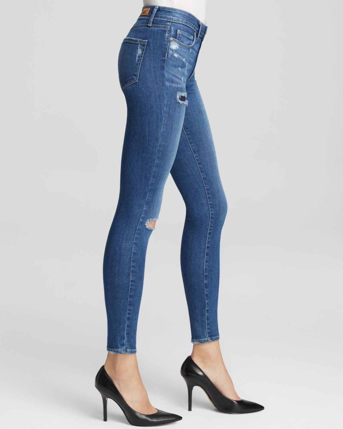 Lyst Paige Bloomingdale's Exclusive Hoxton Ultra Skinny Jeans In