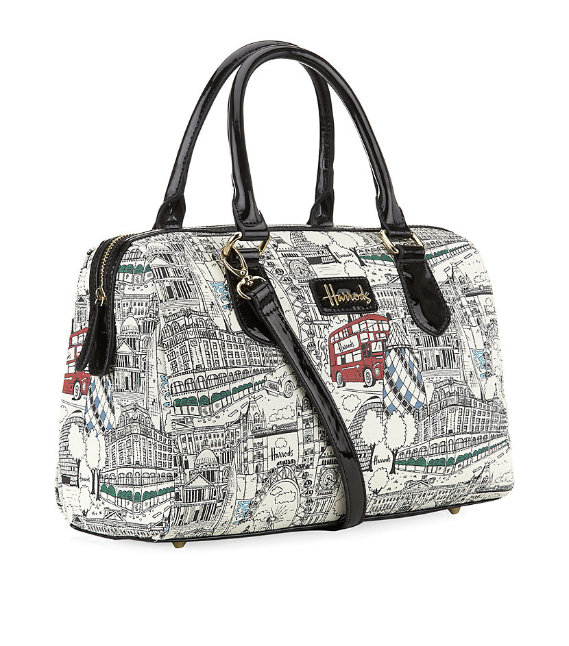 Harrods Monochrome London Barrel In Black Lyst Gallery