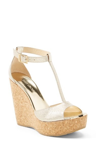 Jimmy Choo Shoes Black Brown Cork Jimmy Choo Shoes Black Brown Cork