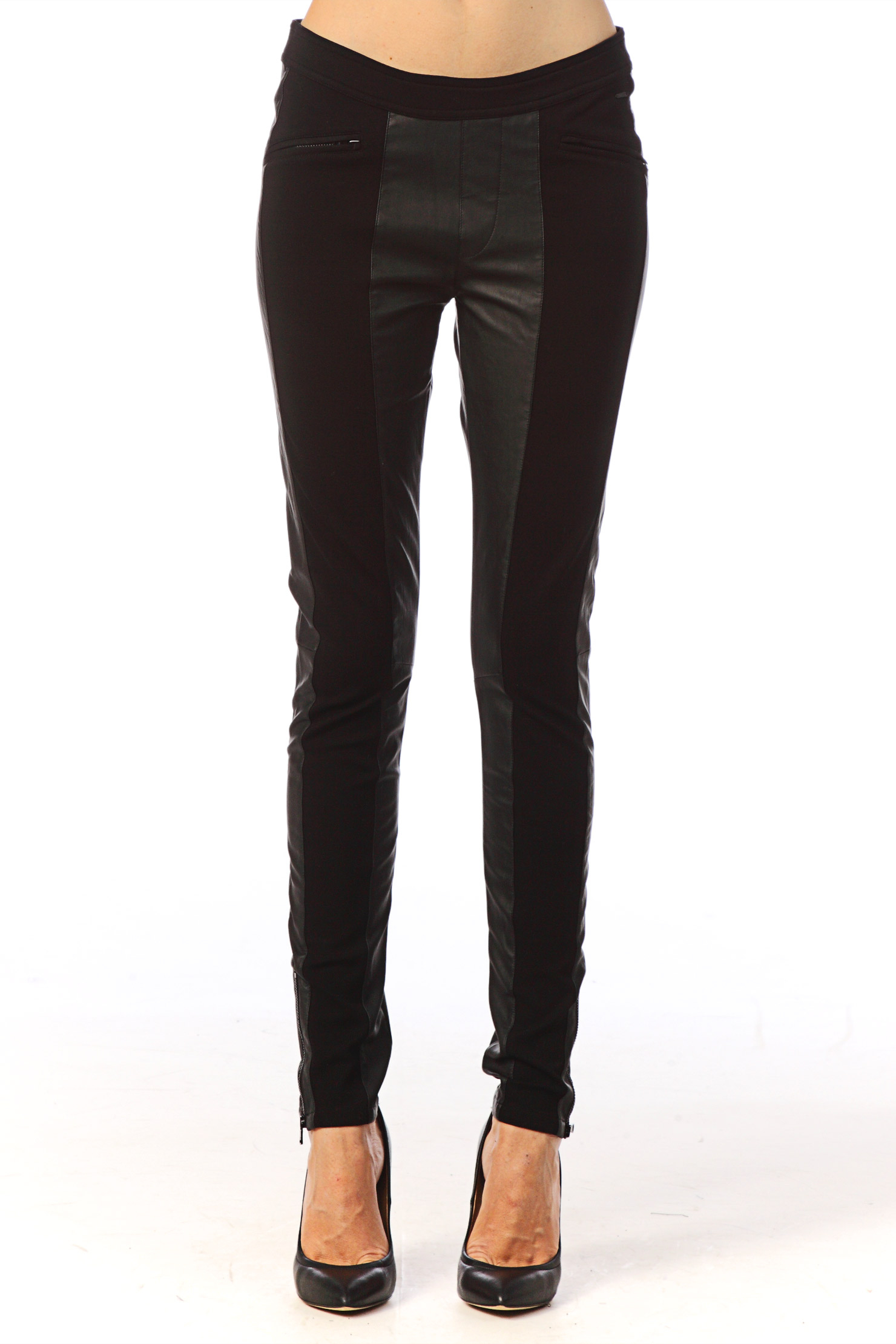 womens black jeggings