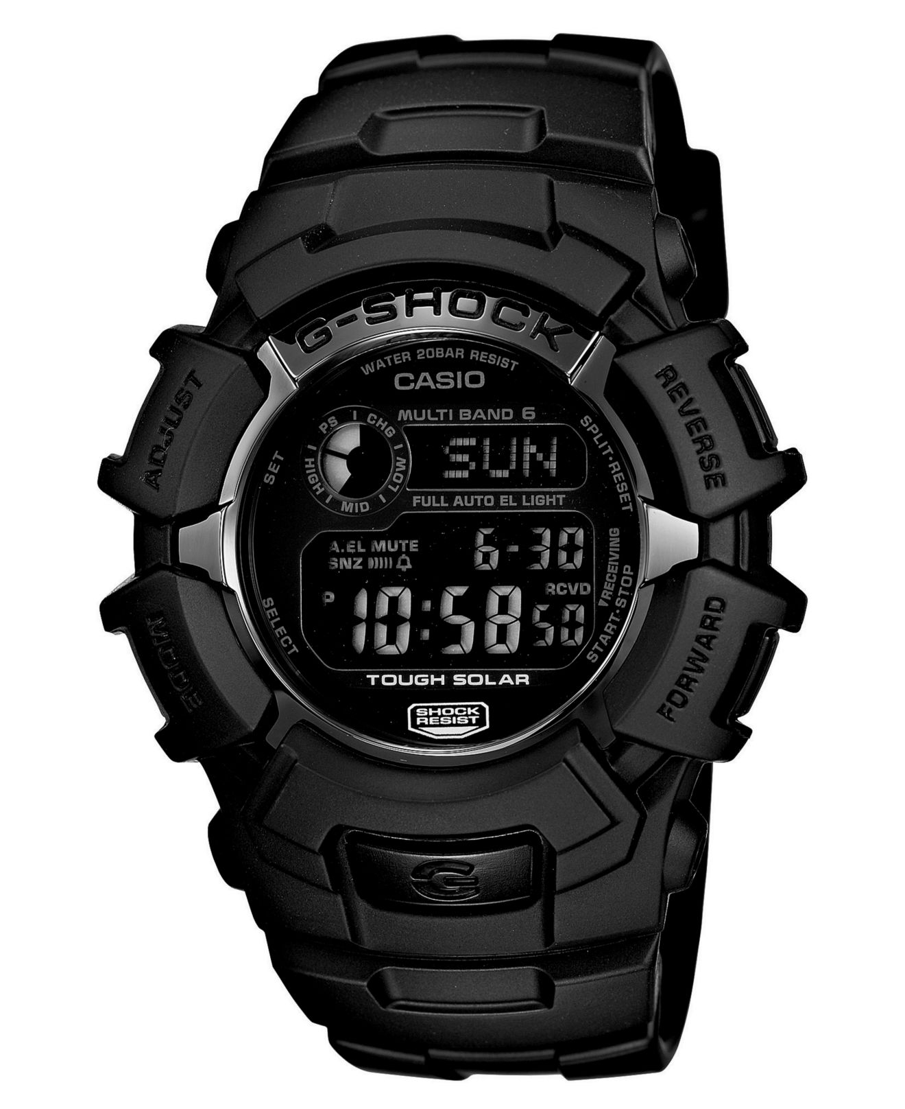 g shock black on black