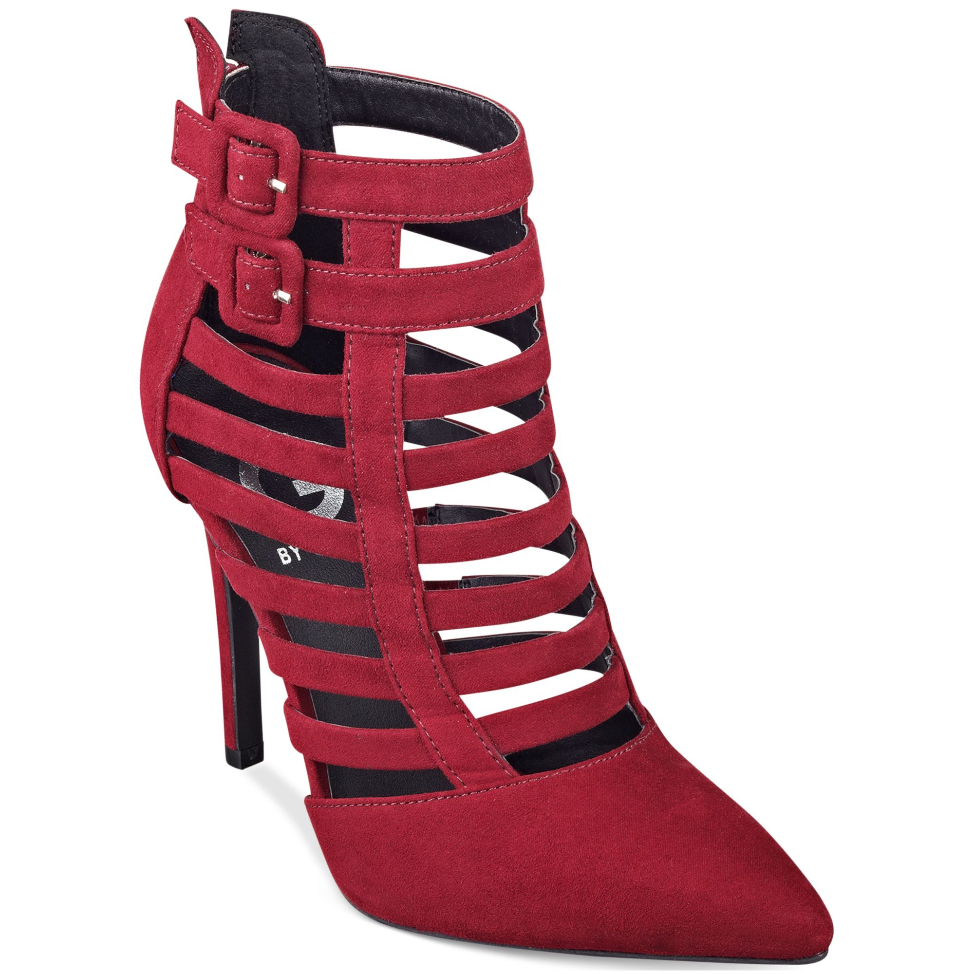 Lyst G By Guess Womens Dareful Caged Shooties In Red 8183