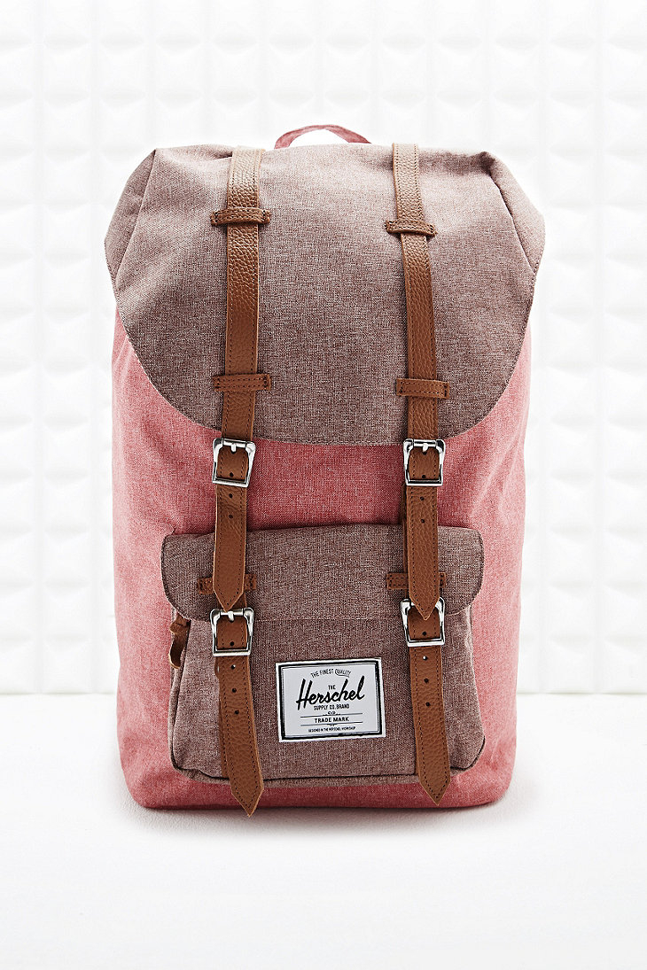 Herschel Supply Co. Little America Backpack in Red - Lyst