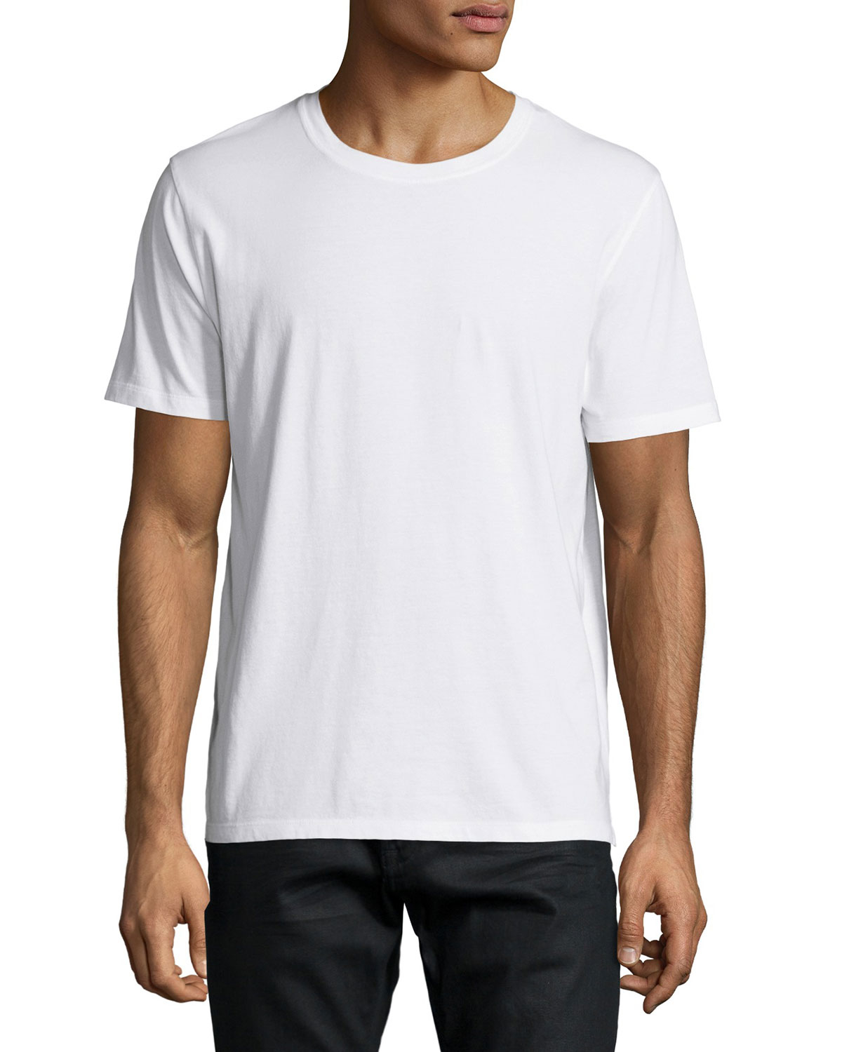 Valentino Stud Cotton T-Shirt in White for Men | Lyst