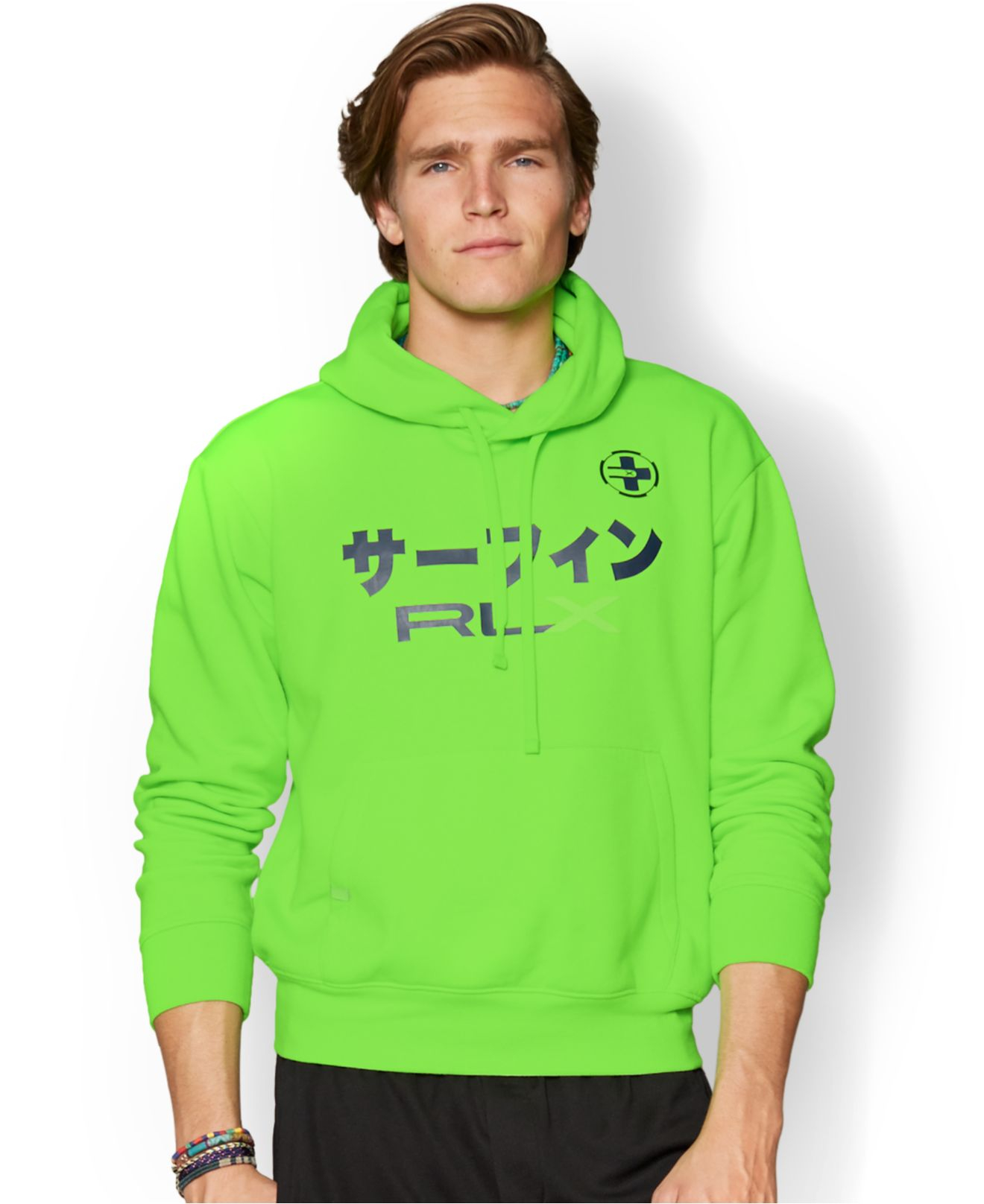 bright green hoodie mens