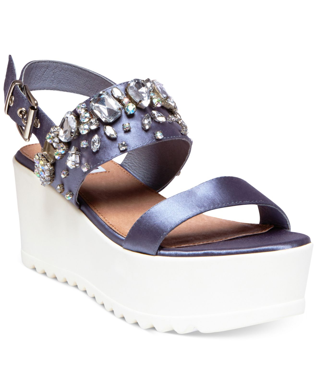 steve madden bling flat sandals