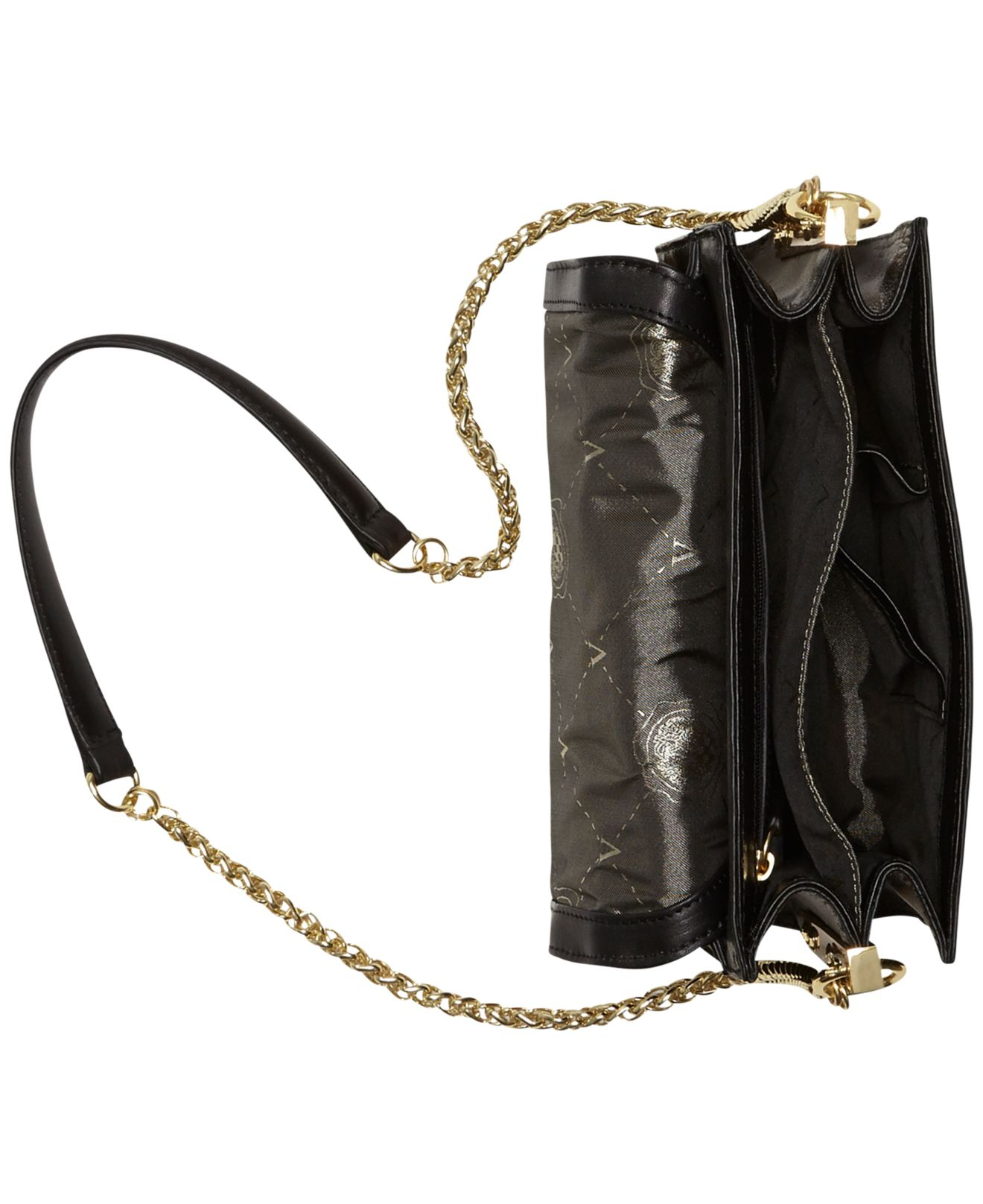 Vince Camuto Black Leila Haircalf Shoulder Bag