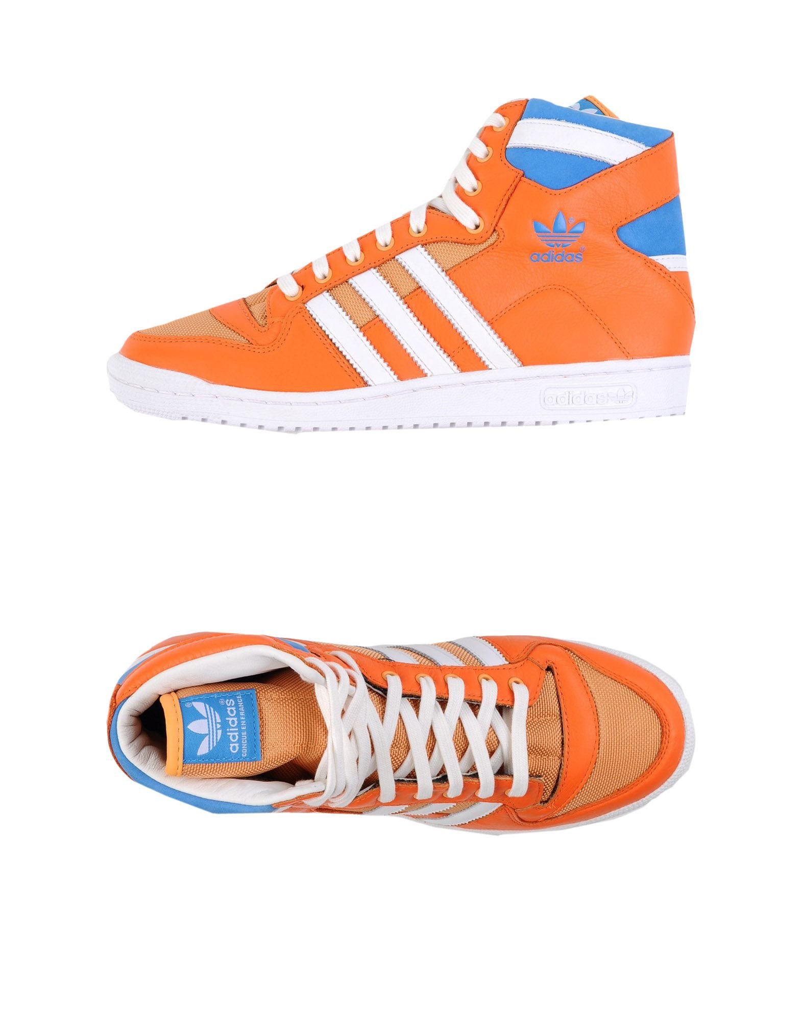 adidas top ten hi orange