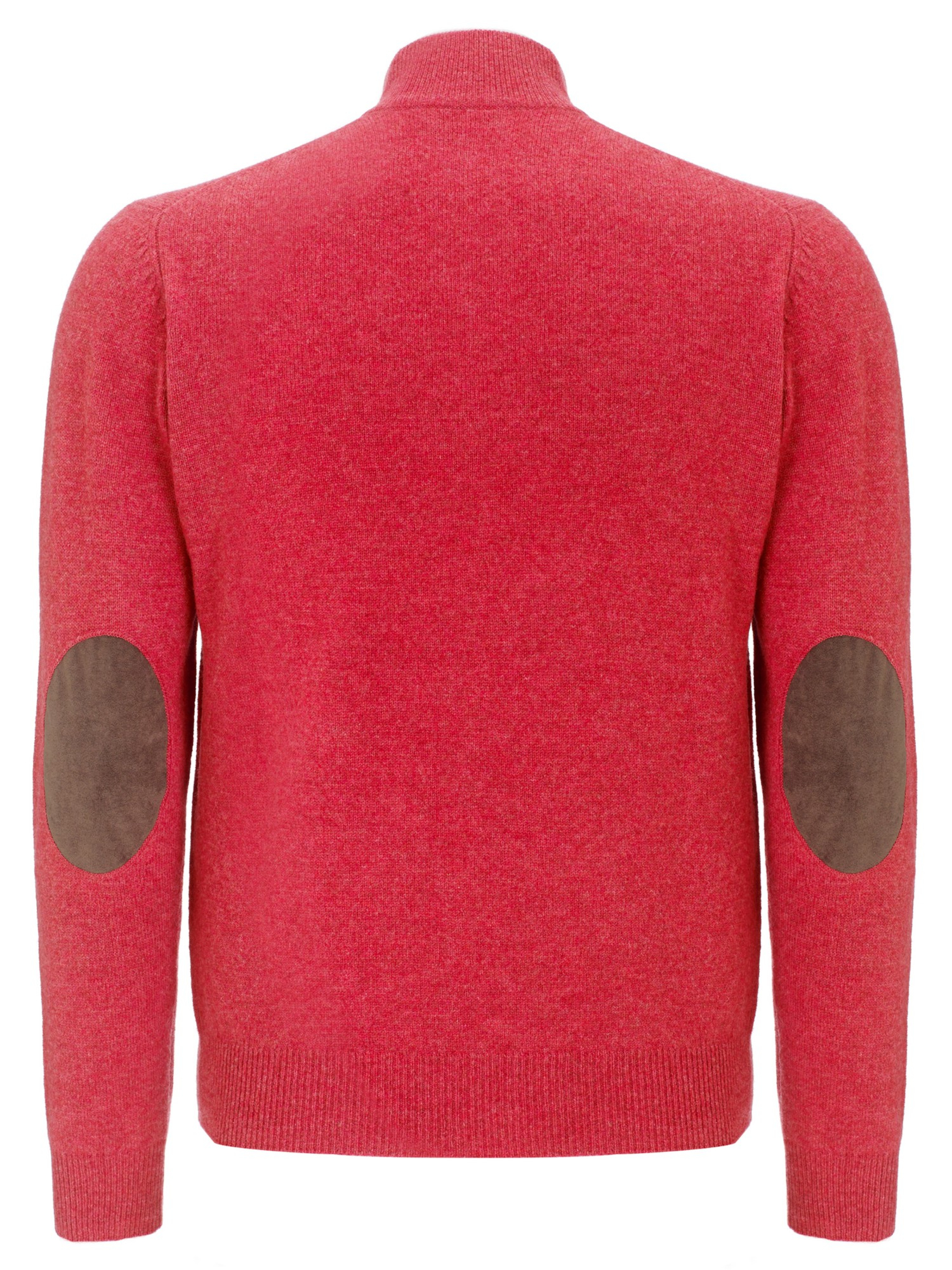 Hackett Hackett Lambswool Half Zip Jumper in Pink for Men Lyst