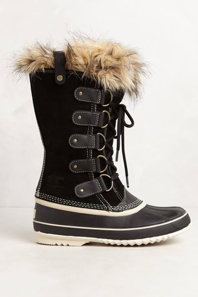 Sorel Joan Of Arctic Boots in Black | Lyst