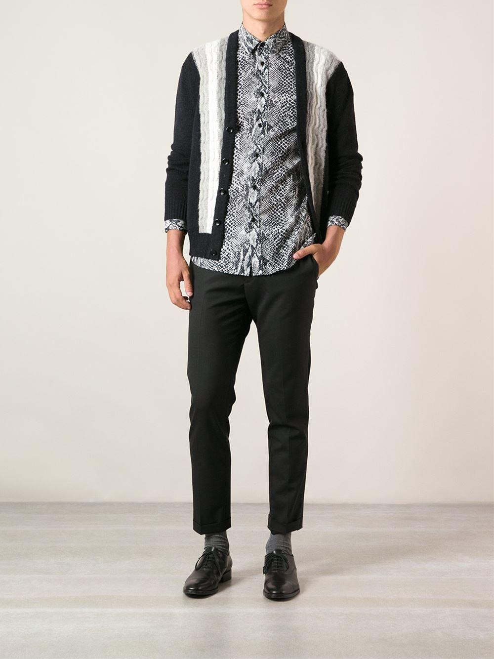 snakeskin foams shirt