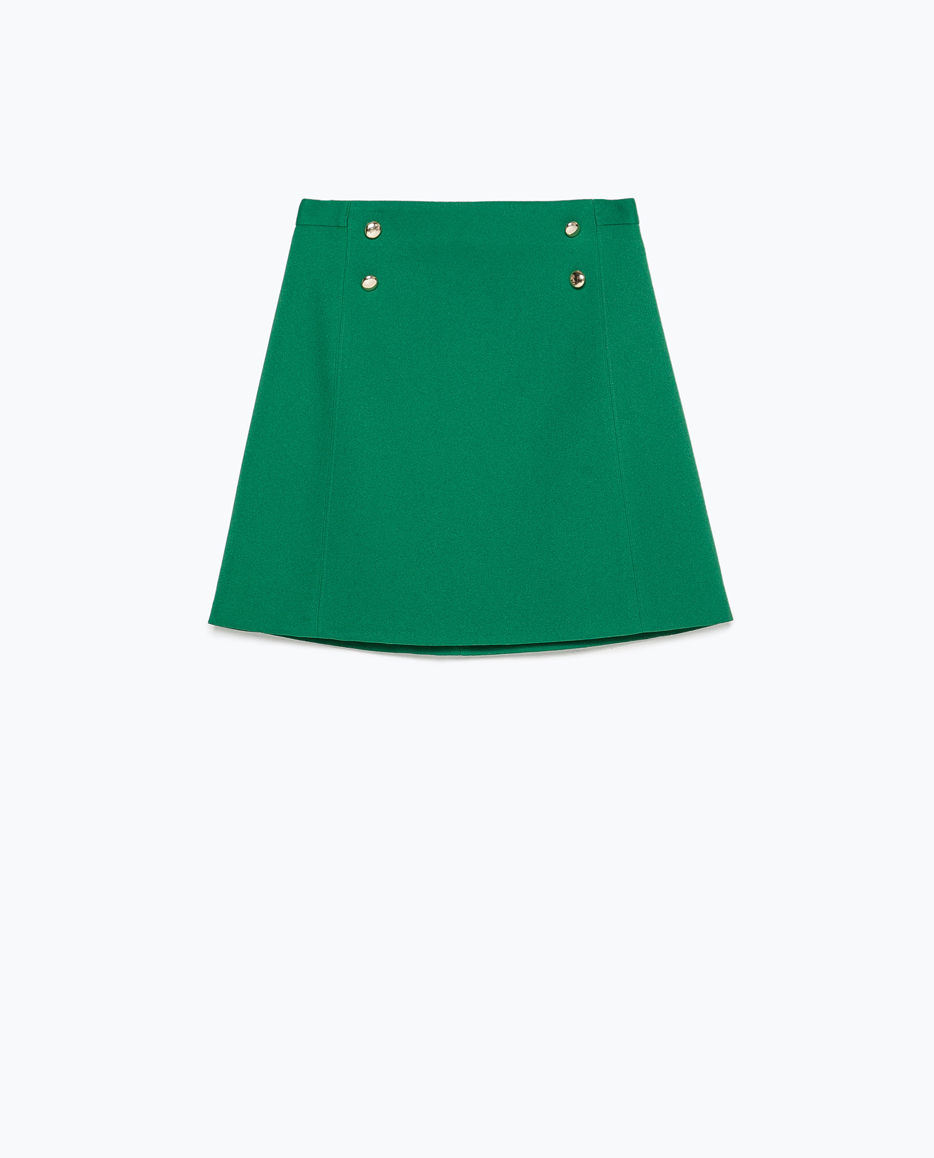 Green A Line Skirt | Jill Dress