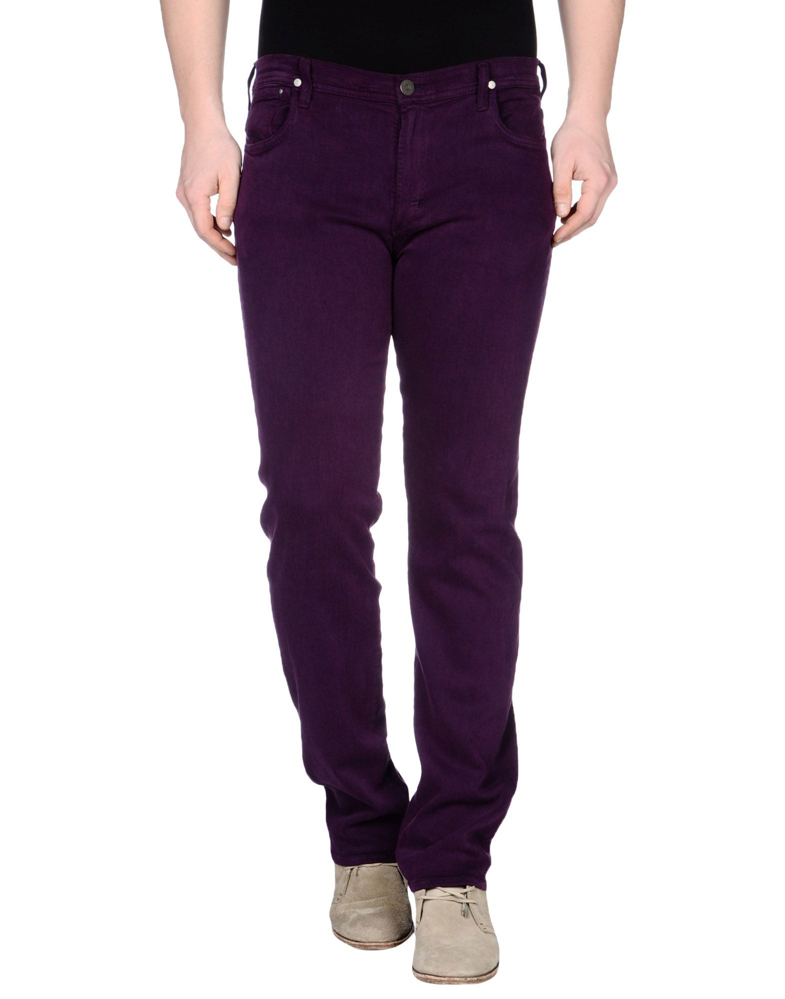 purple jeans men