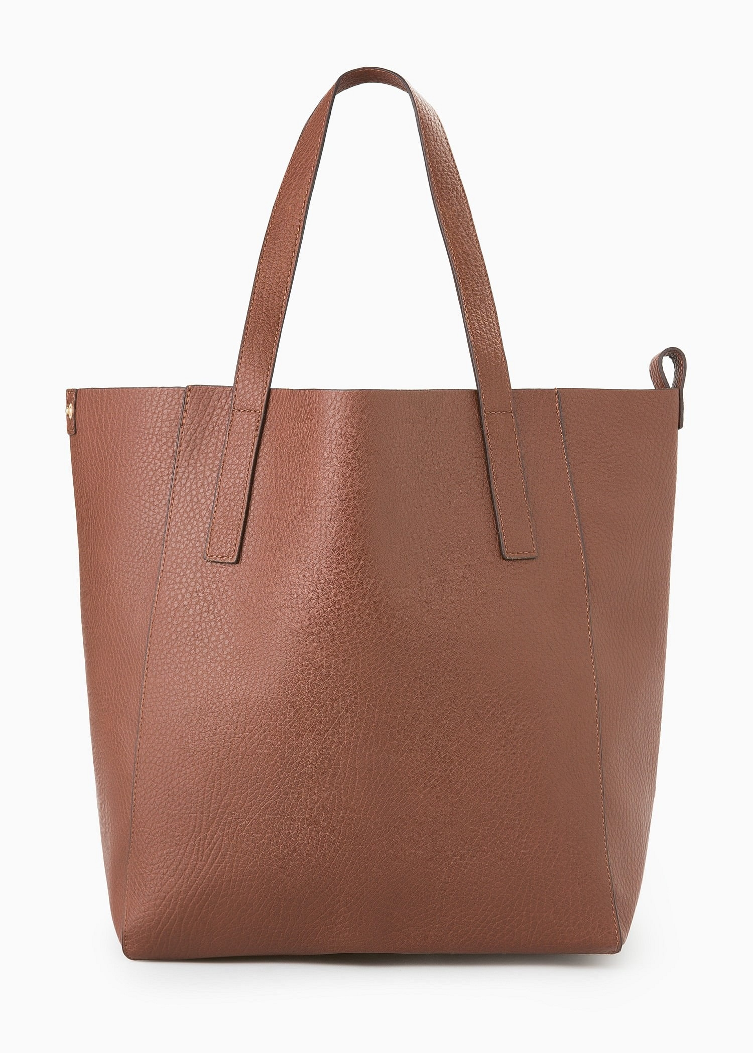 Kinley Leather Shopper Tote Bags