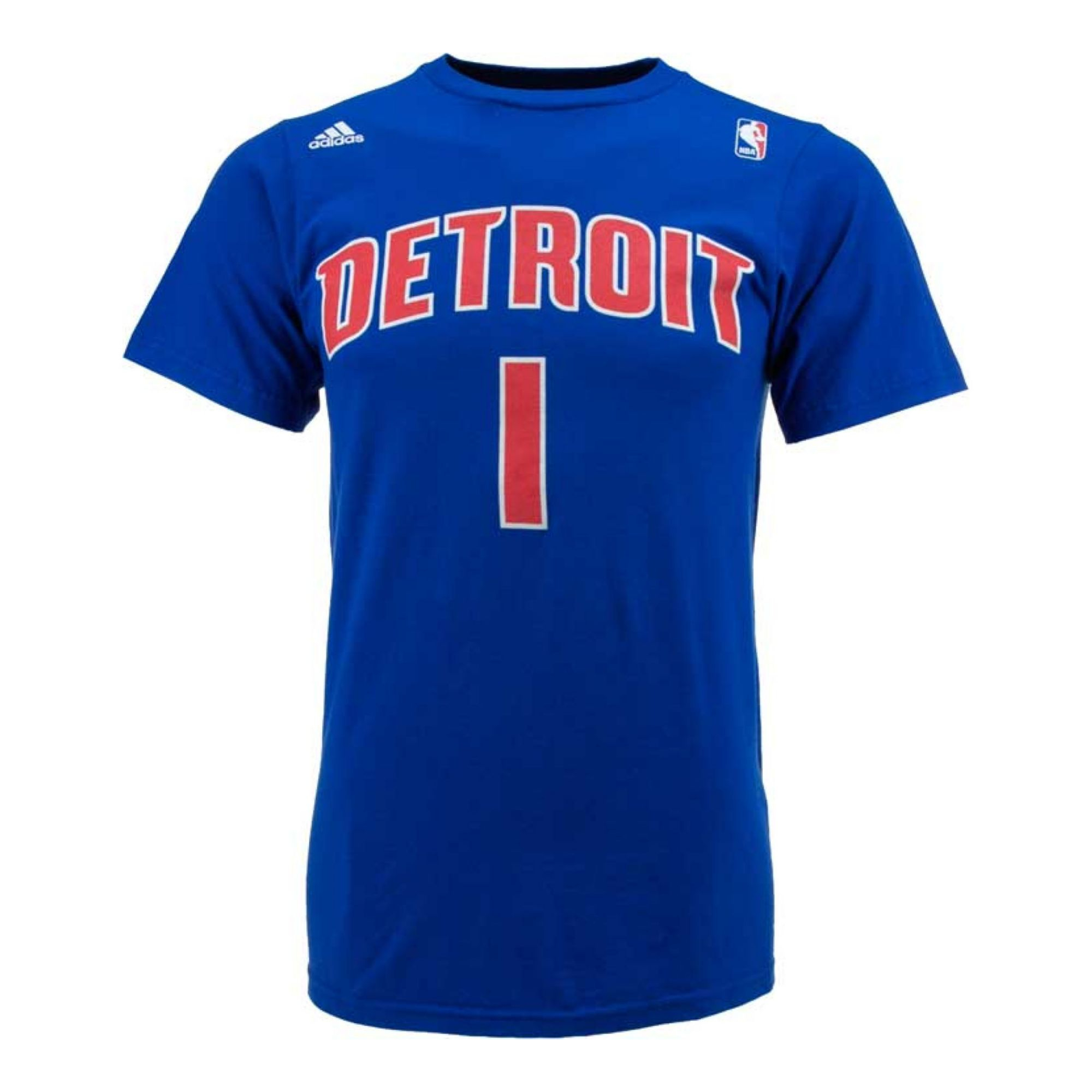Adidas originals Men's Detroit Pistons Andre Drummond Player T-shirt in ...