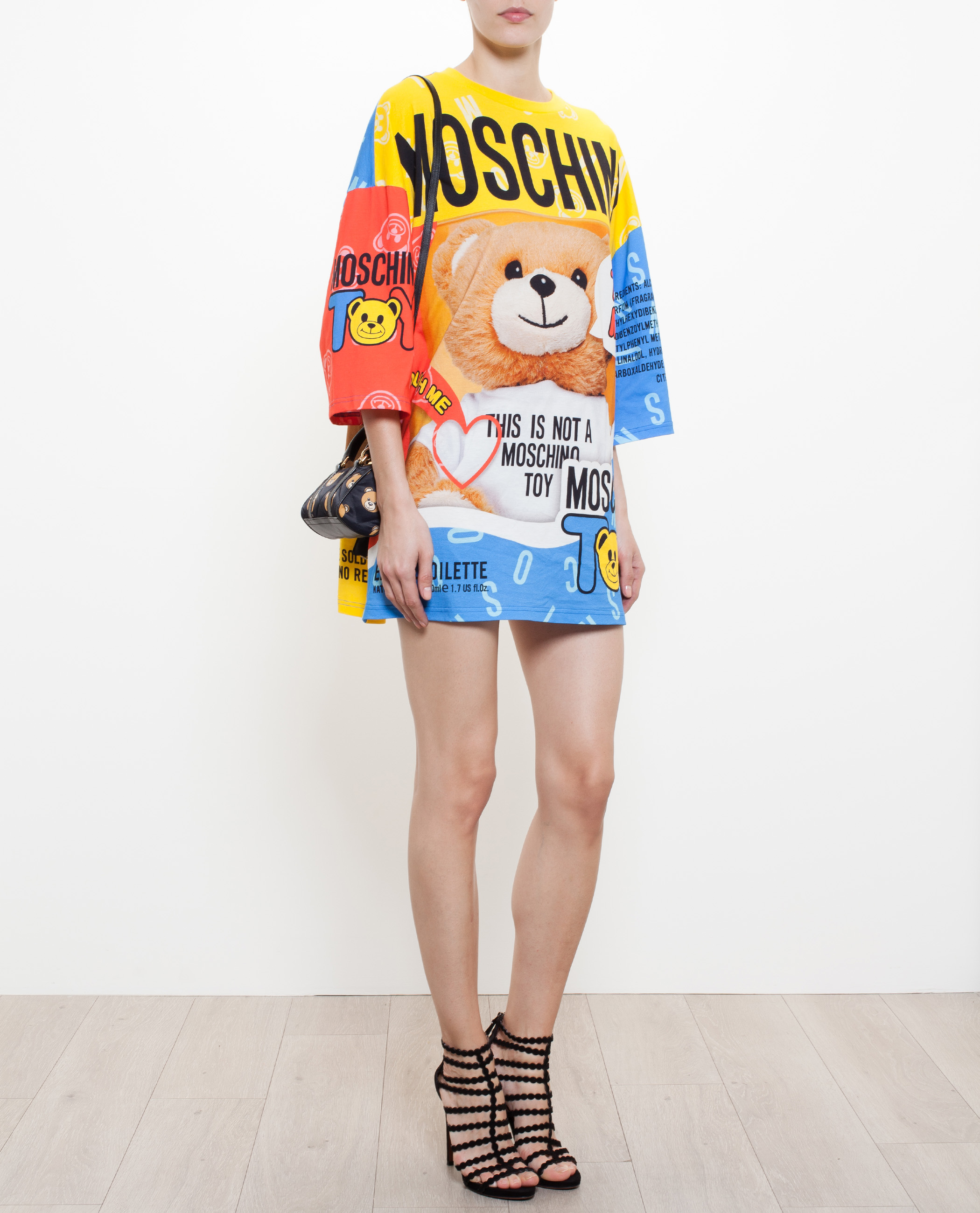 Lyst Moschino Teddy Bear T Shirt Dress Gallery