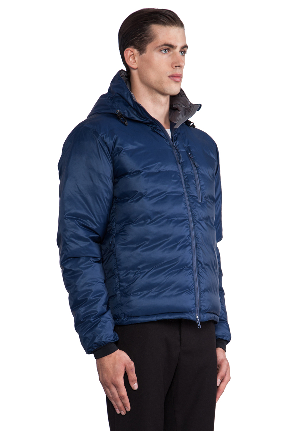 Canada goose Lodge Hoody in Blue for Men | Lyst