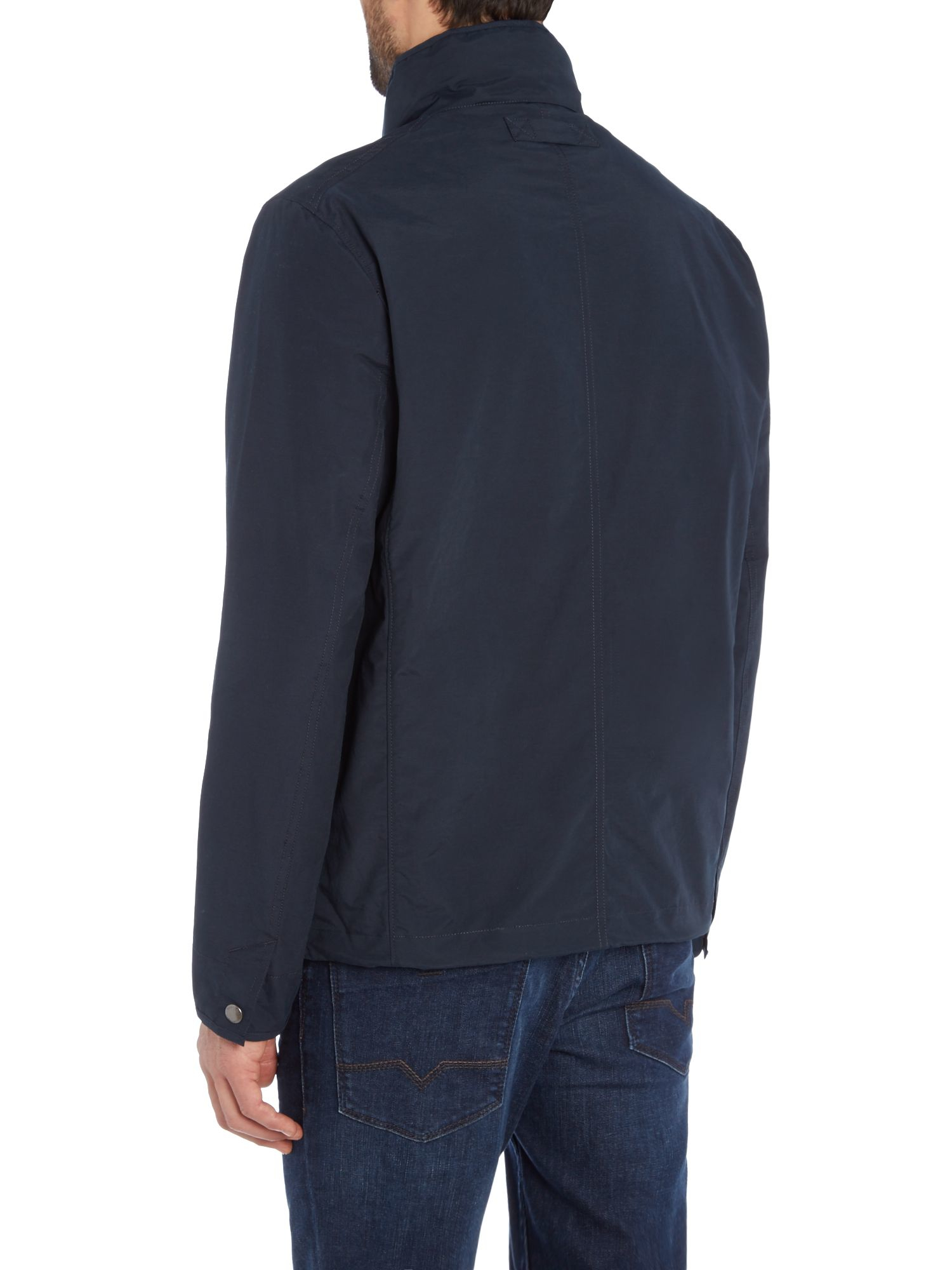 Gant Mid Length Jacket in Blue for Men | Lyst