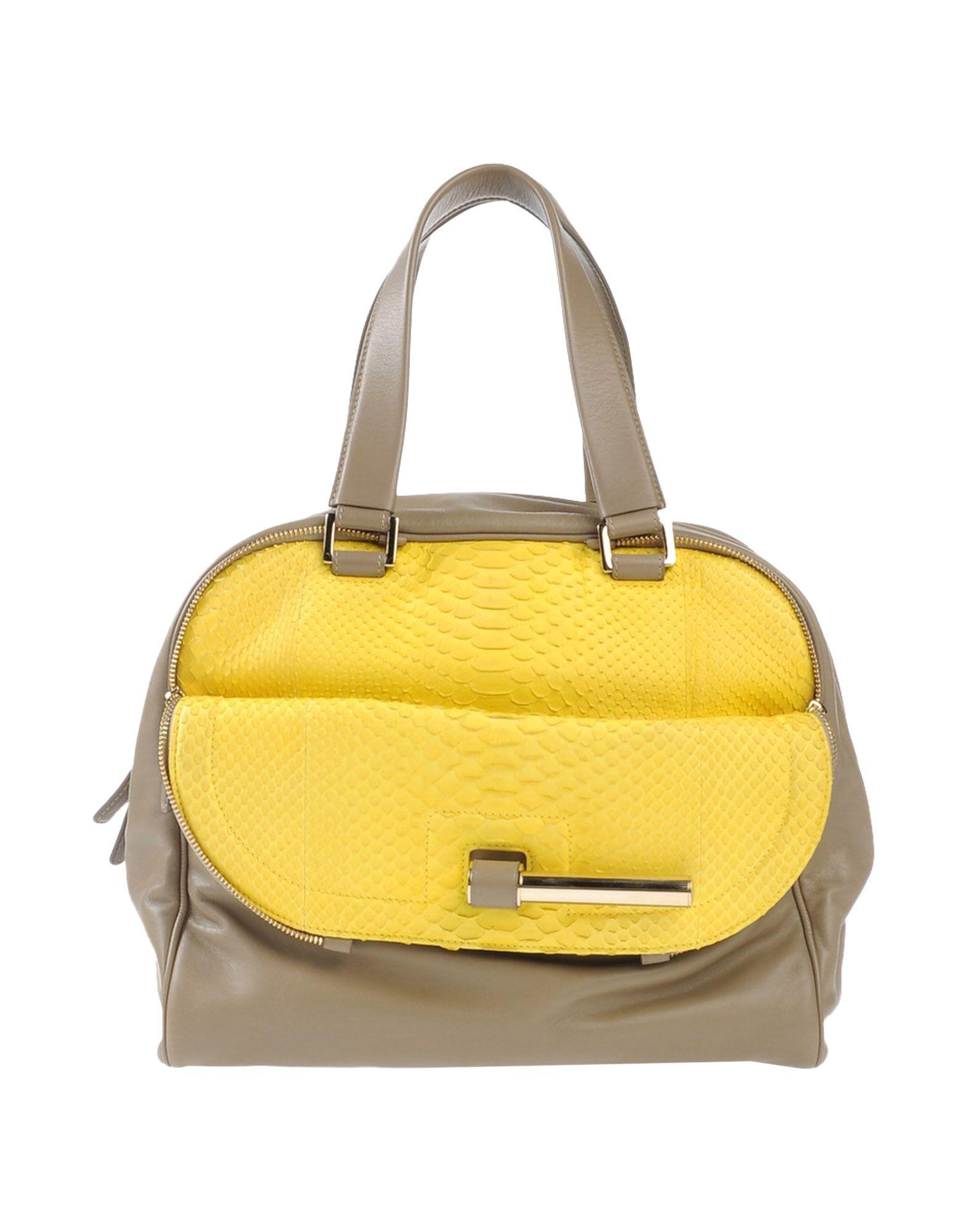 Jimmy choo Handbag in Yellow Lyst