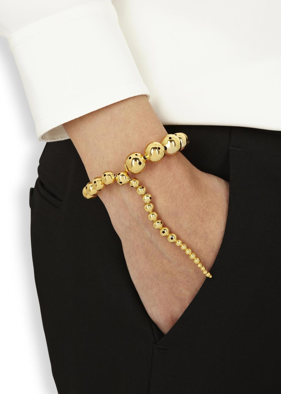 Paula Mendoza Joos Gold Plated Bracelet In Metallic Lyst Gallery