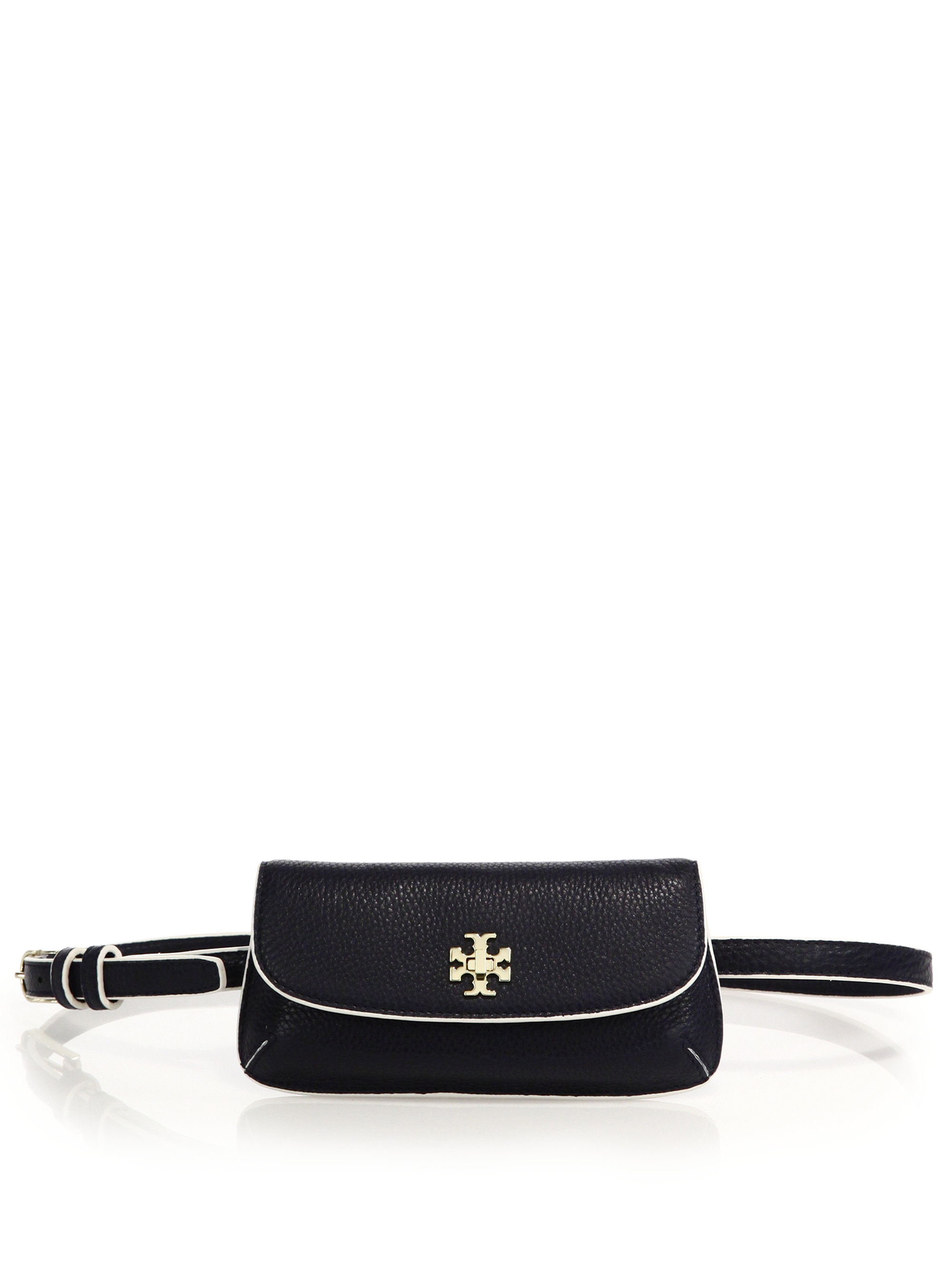Tory burch Diana Leather Belt Bag in Blue Lyst
