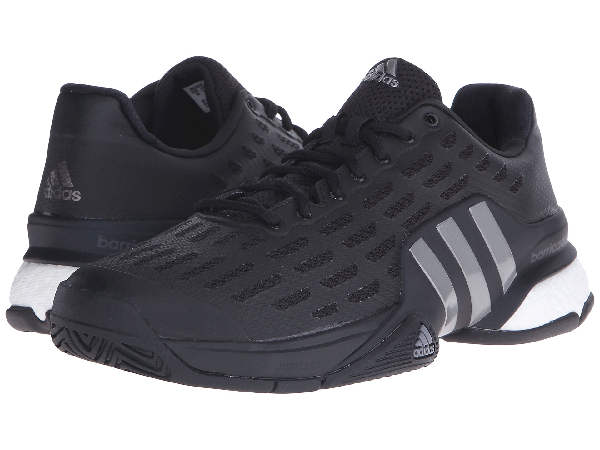 adidas barricade 2016 boost black men's shoe adidas barricade 2016 boost black men's shoe