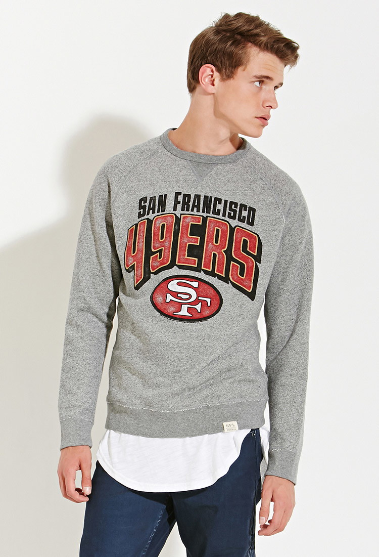 Forever 21 Junk Food Nfl San Francisco 49ers Sweatshirt in Gray for Men ...
