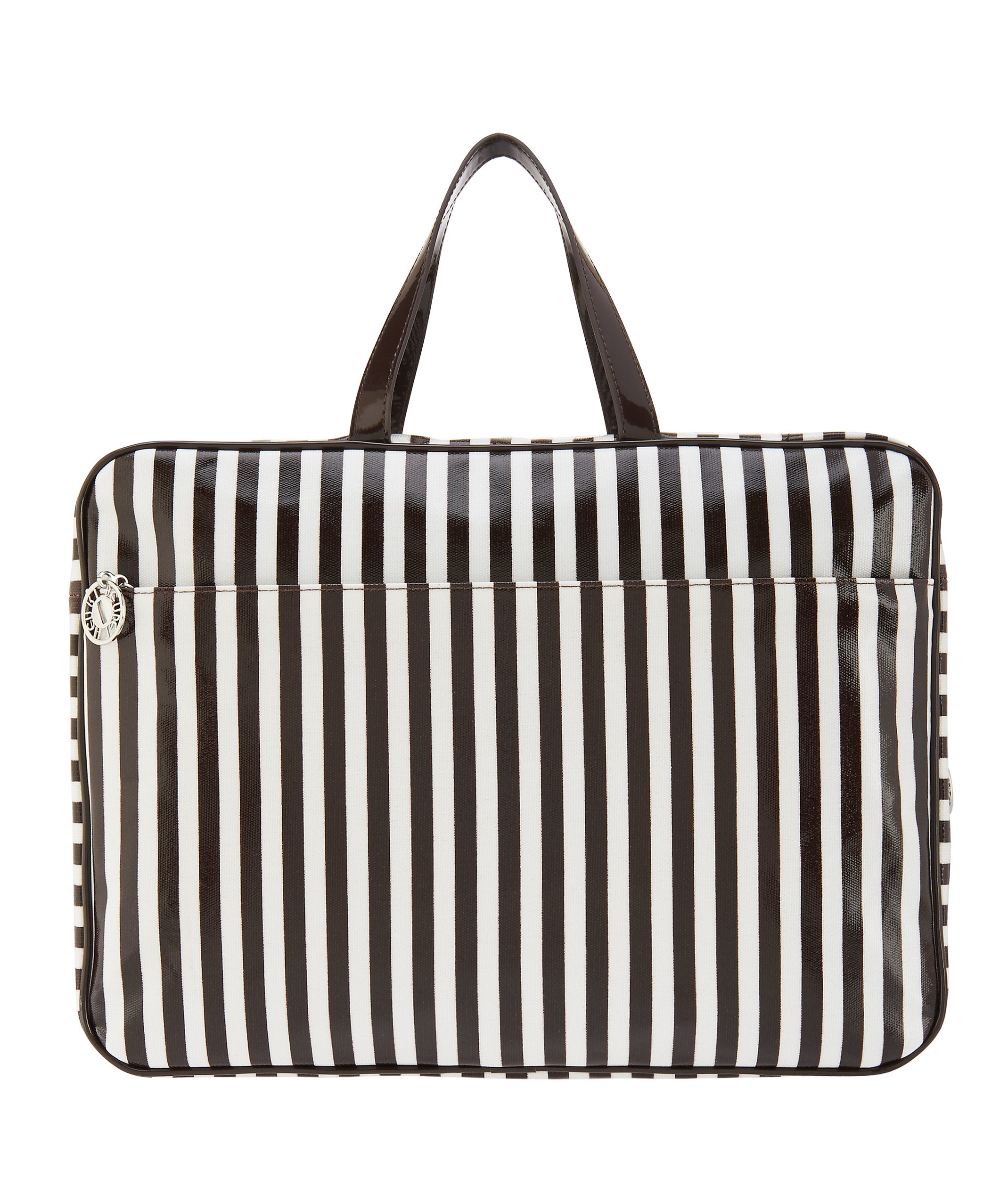 Henri bendel Brown & White Extra Large Carry All Bag in Brown | Lyst