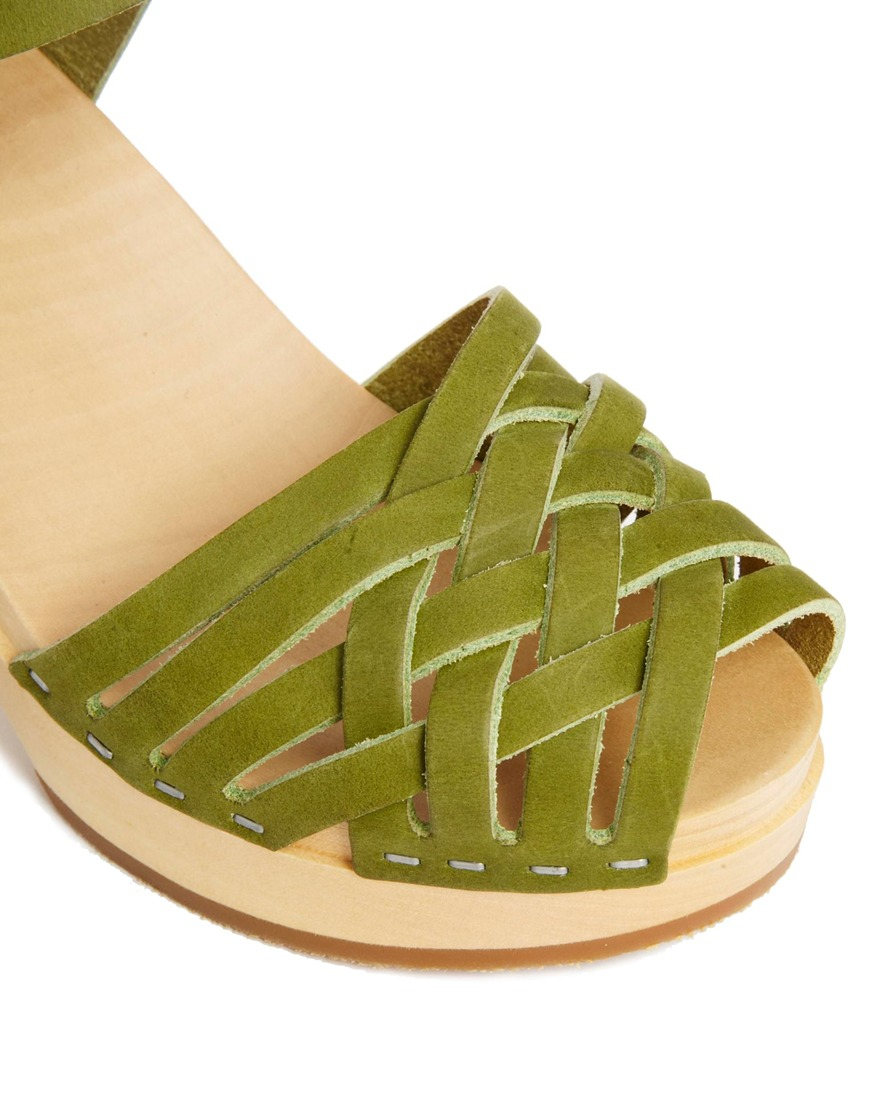 swedish hasbeens braided high