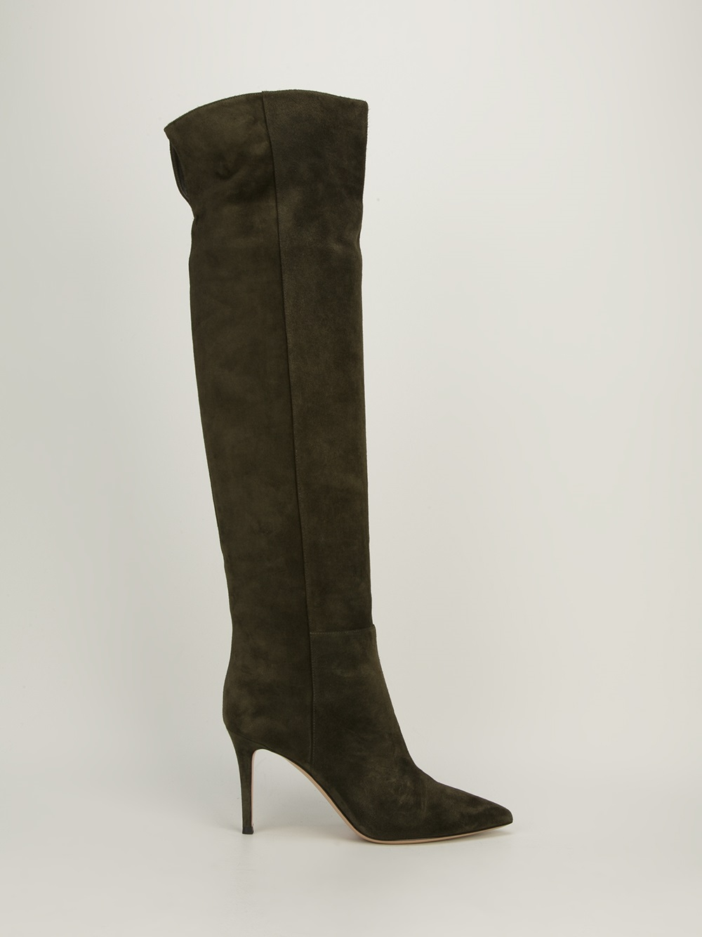 gianvito rossi over the knee leather boots