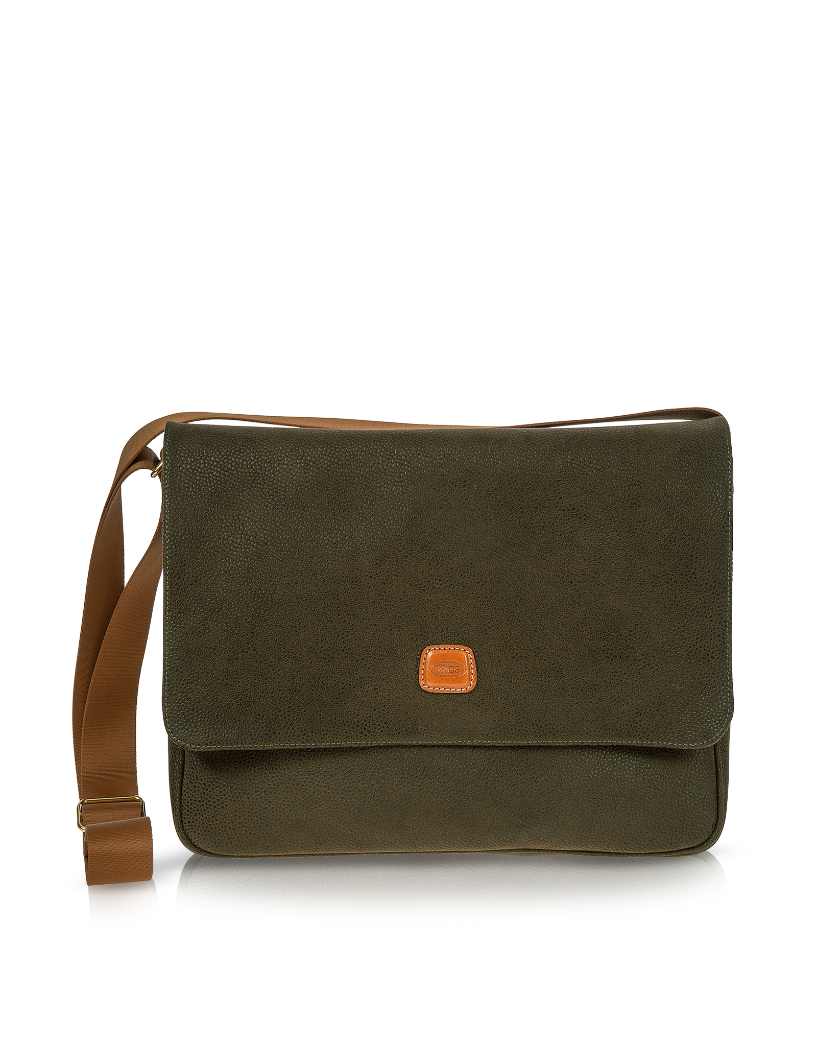 Lyst - Bric'S Life Olive Green Messenger Bag in Green