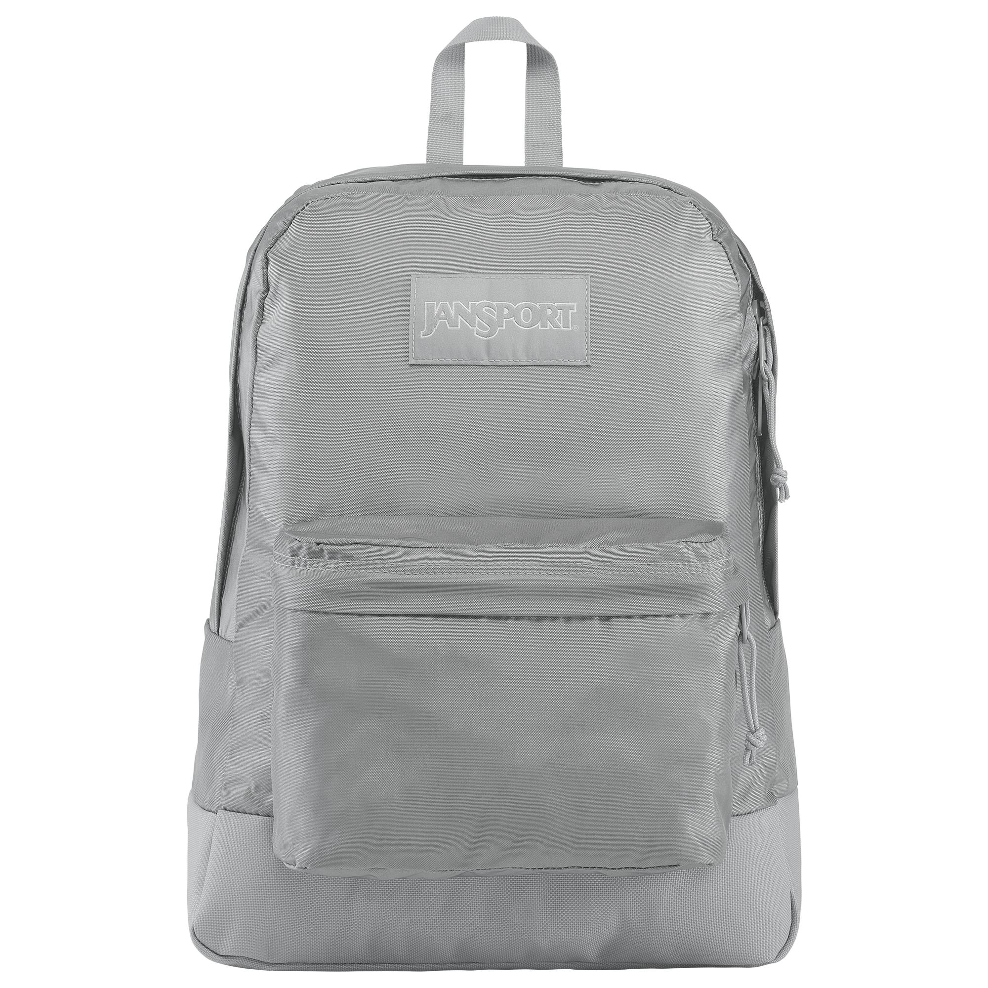 jansport superbreak backpack gray