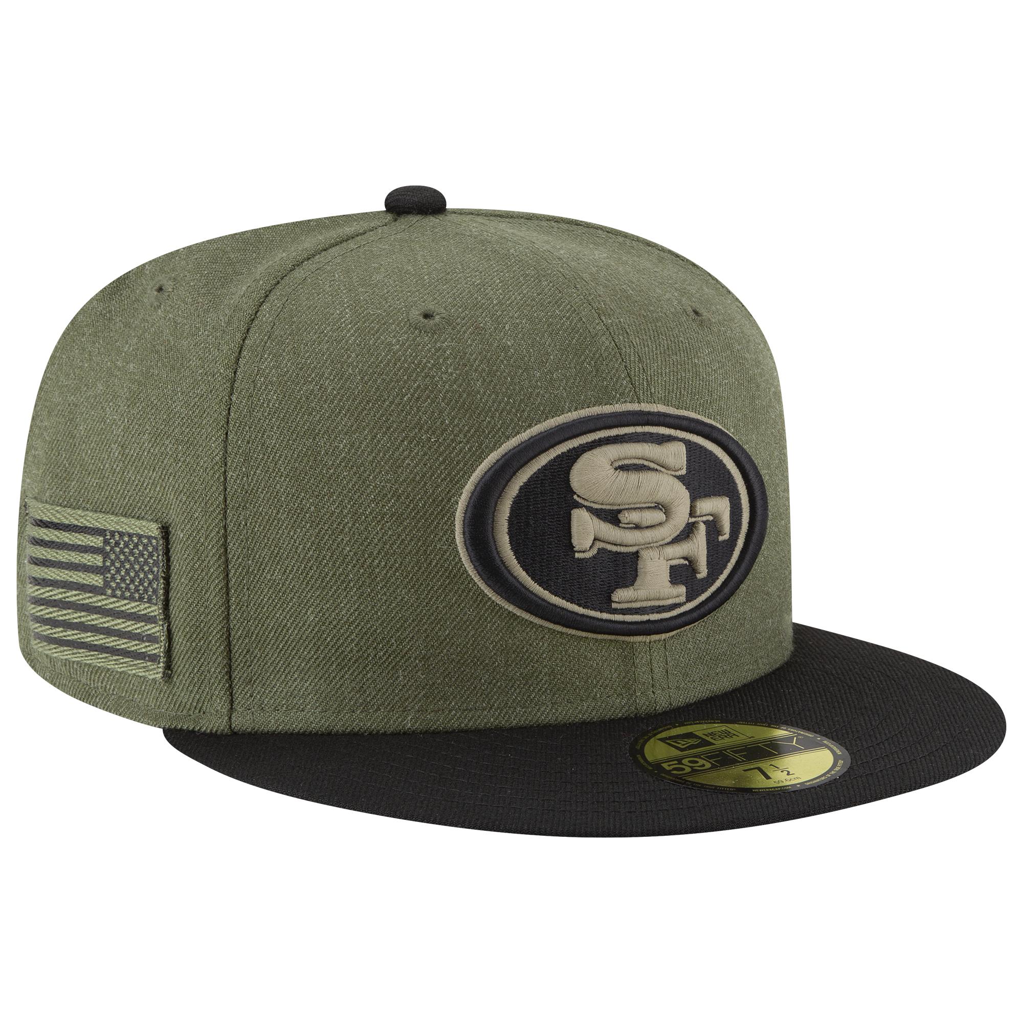 49ers salute to service 2020 hat