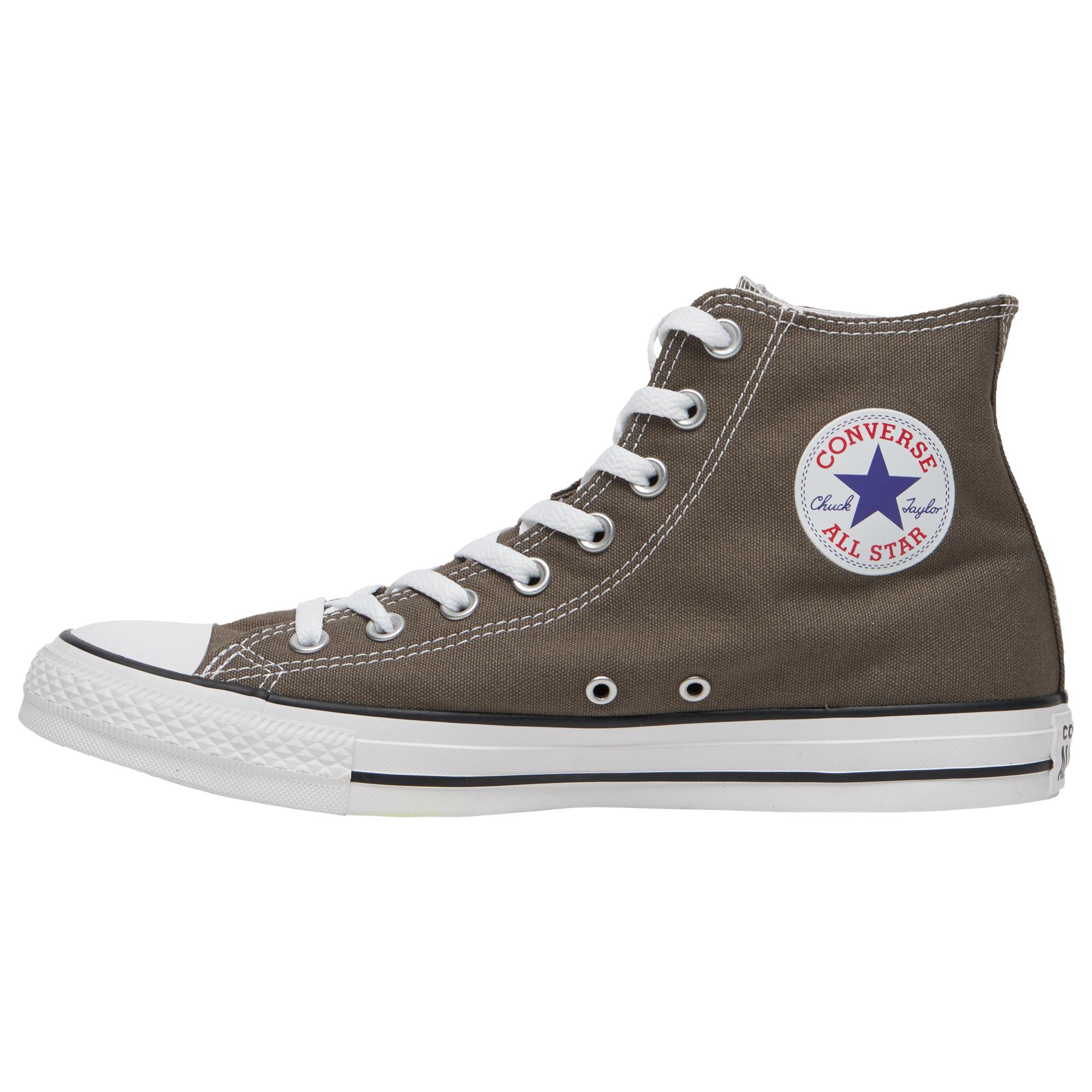 Converse All Star Hi Basketball Shoes in Gray for Men - Lyst