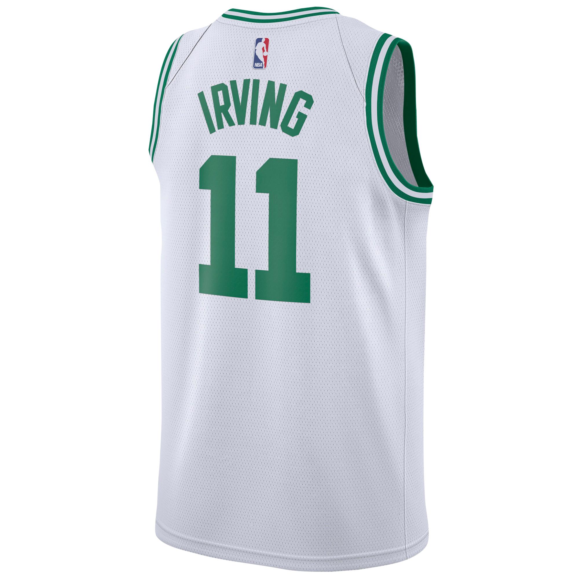 Nike Kyrie Irving Nba Swingman Jersey in White for Men Lyst