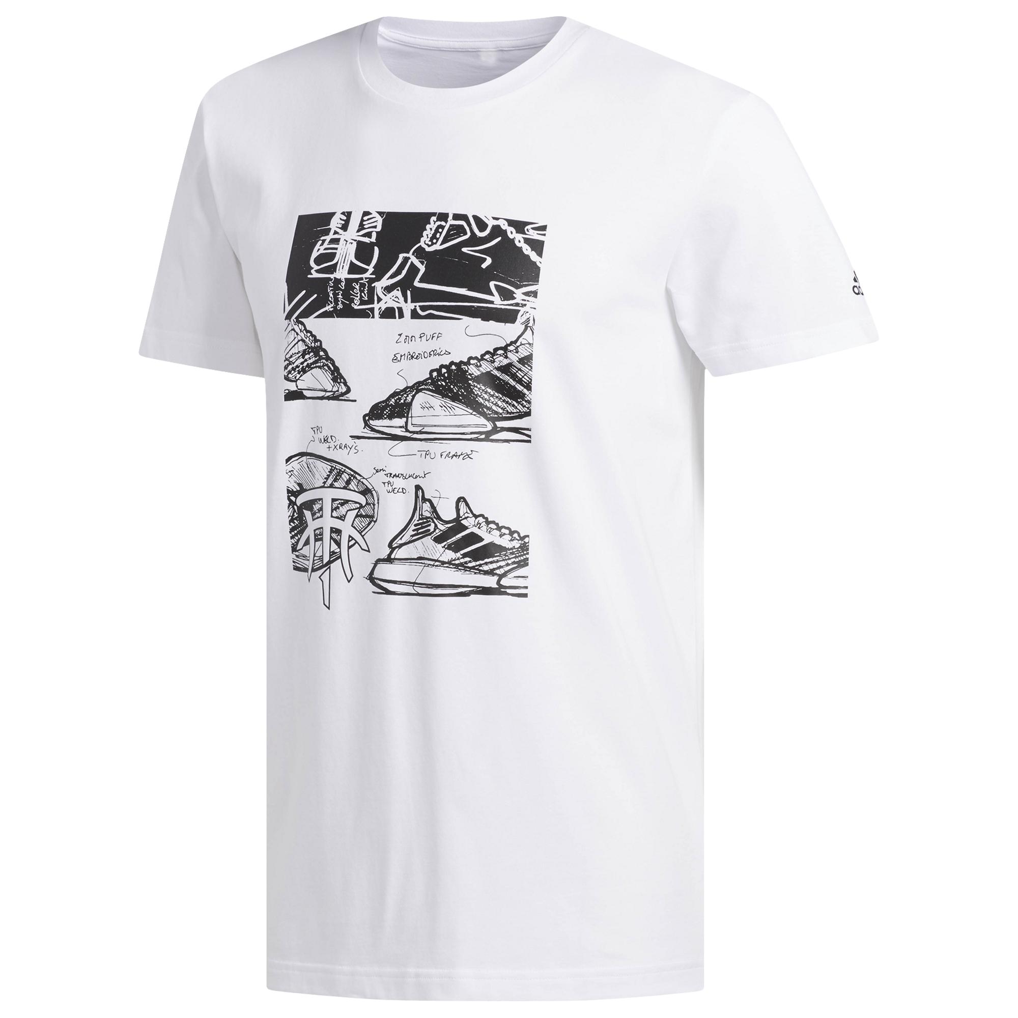 adidas Tracy Mcgrady Tmac Mz T-shirt in White for Men - Lyst