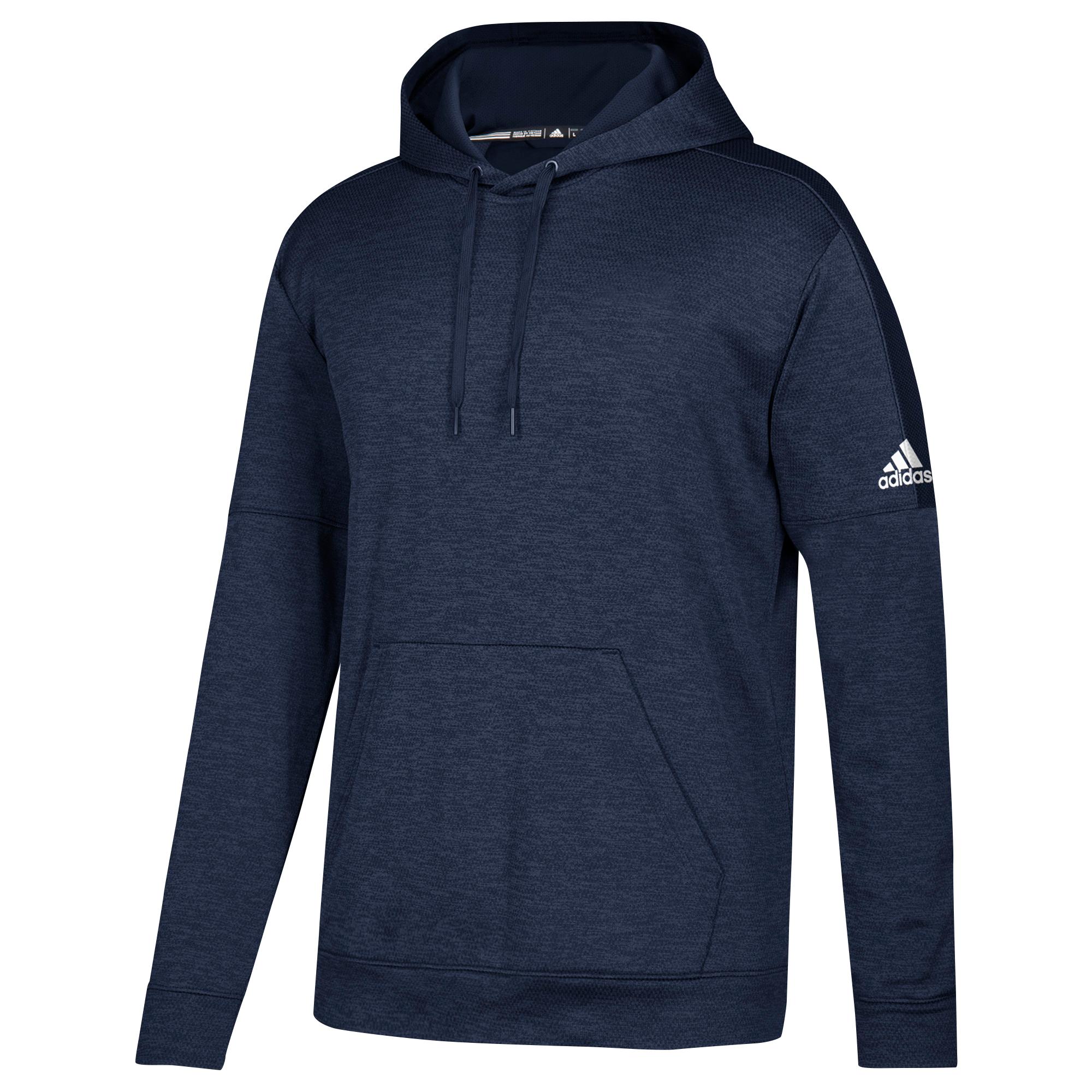 adidas Team Issue Fleece Pullover Hoodie in Blue for Men - Lyst