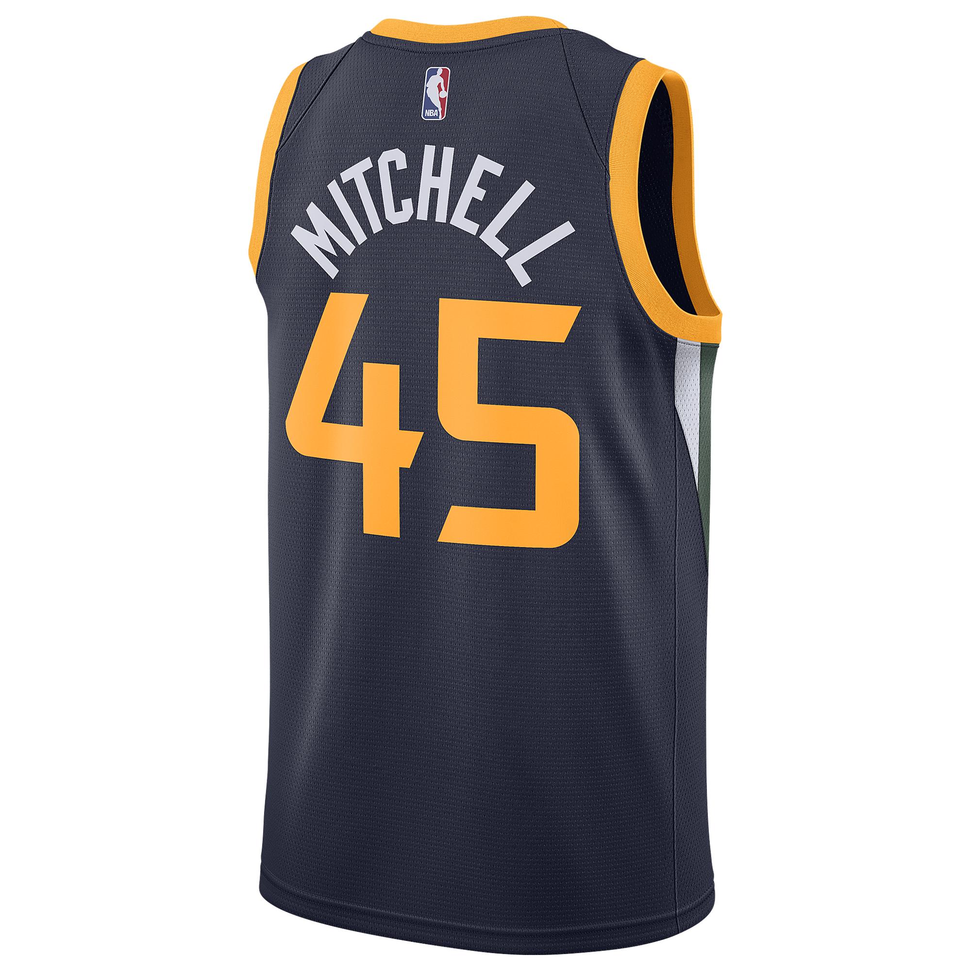 Nike Donovan Mitchell Nba Swingman Jersey in Blue for Men - Lyst