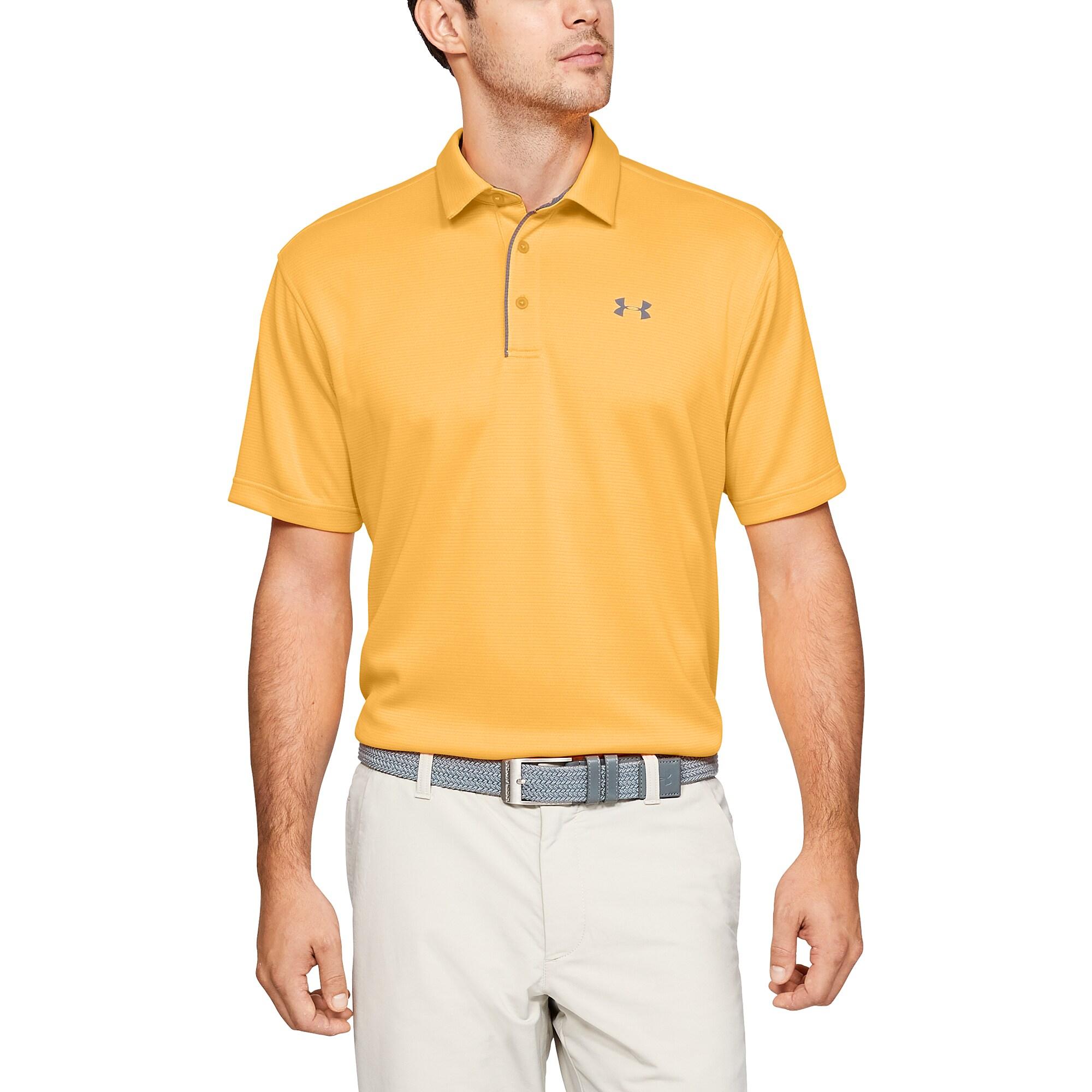 Under Armour Tech Golf  Polo  in Orange  for Men Lyst