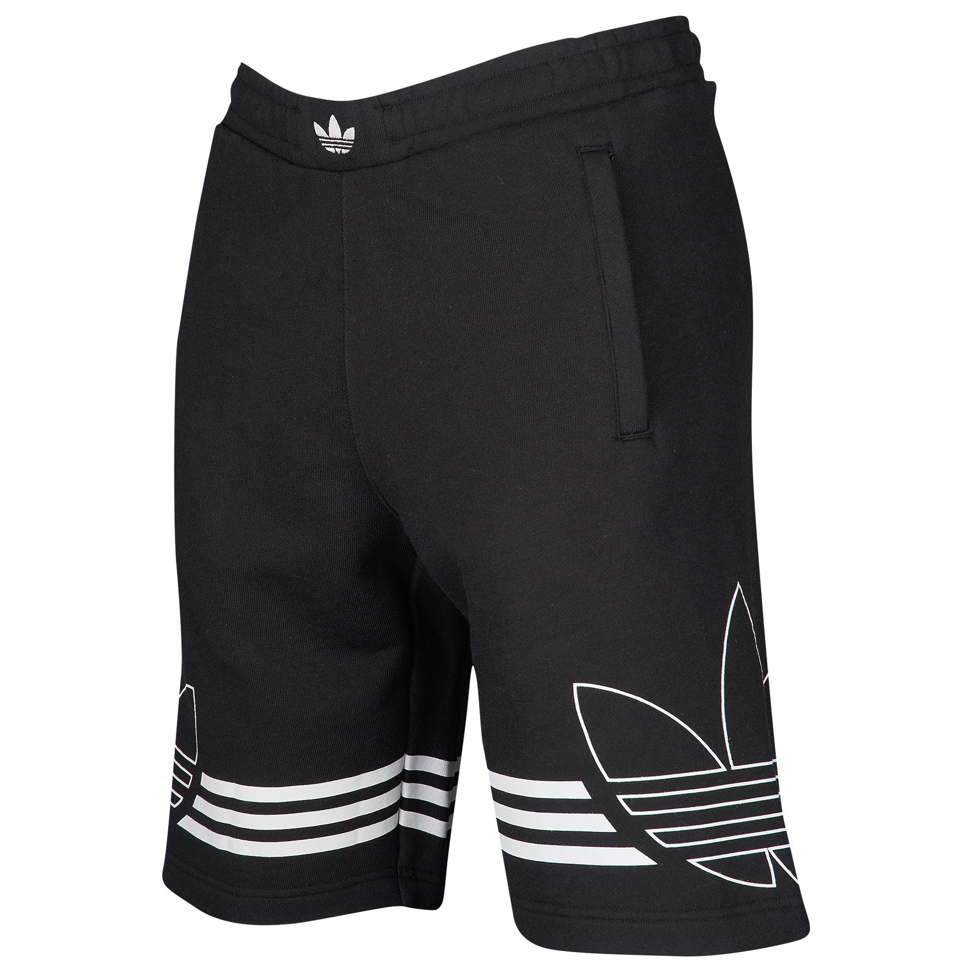 adidas Originals Outline Shorts in Black for Men - Lyst