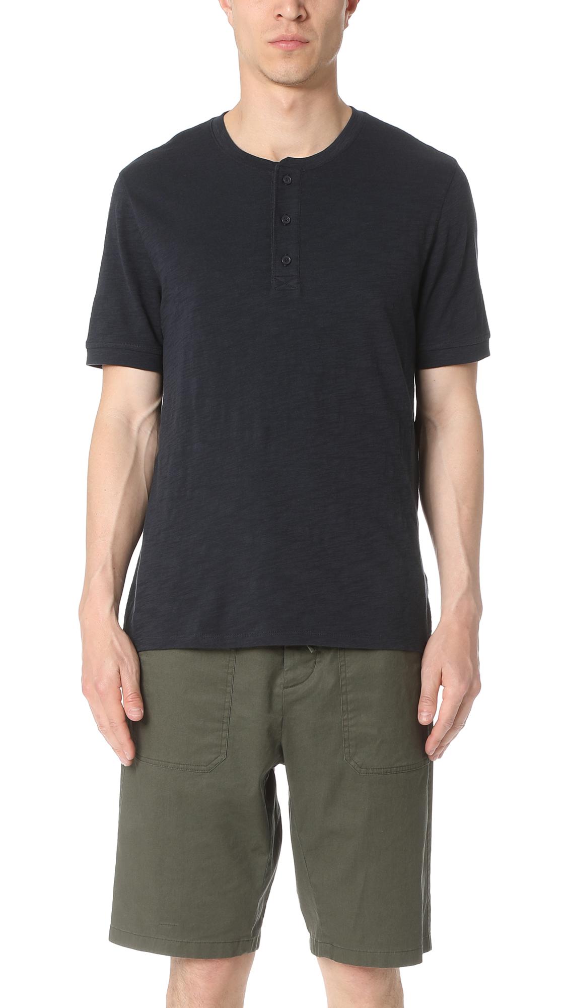 Your Selections Remember that long sleeve henley we made? Ever wanted that without the long sleeves? Well now it's here. Our short sleeve henley is the most comfortable, crazy soft shirt you can trade money for. 0% cotton. % comfortable.