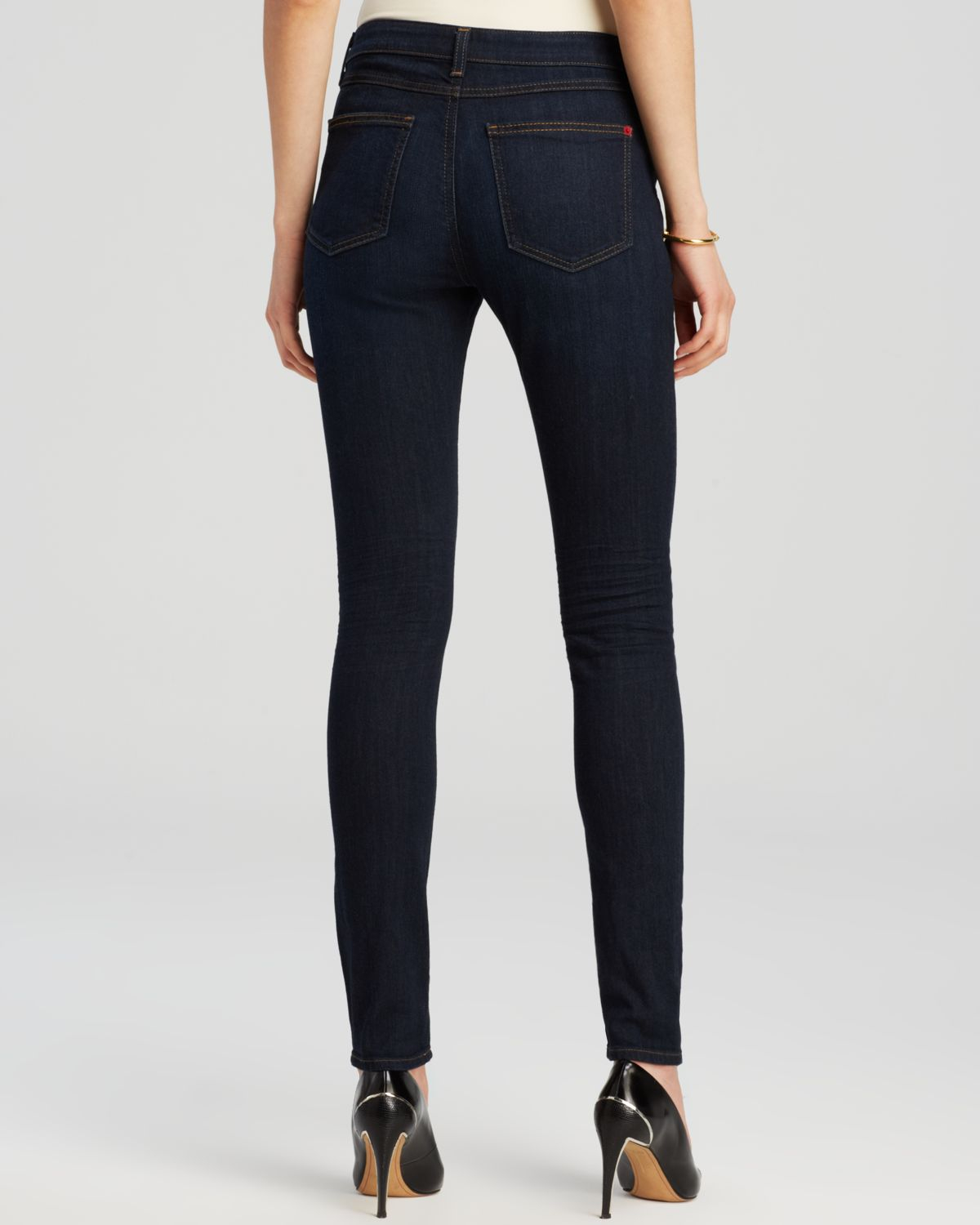 Spanx Spanx® Denim Skinny Jeans In Rich Indigo in Blue | Lyst